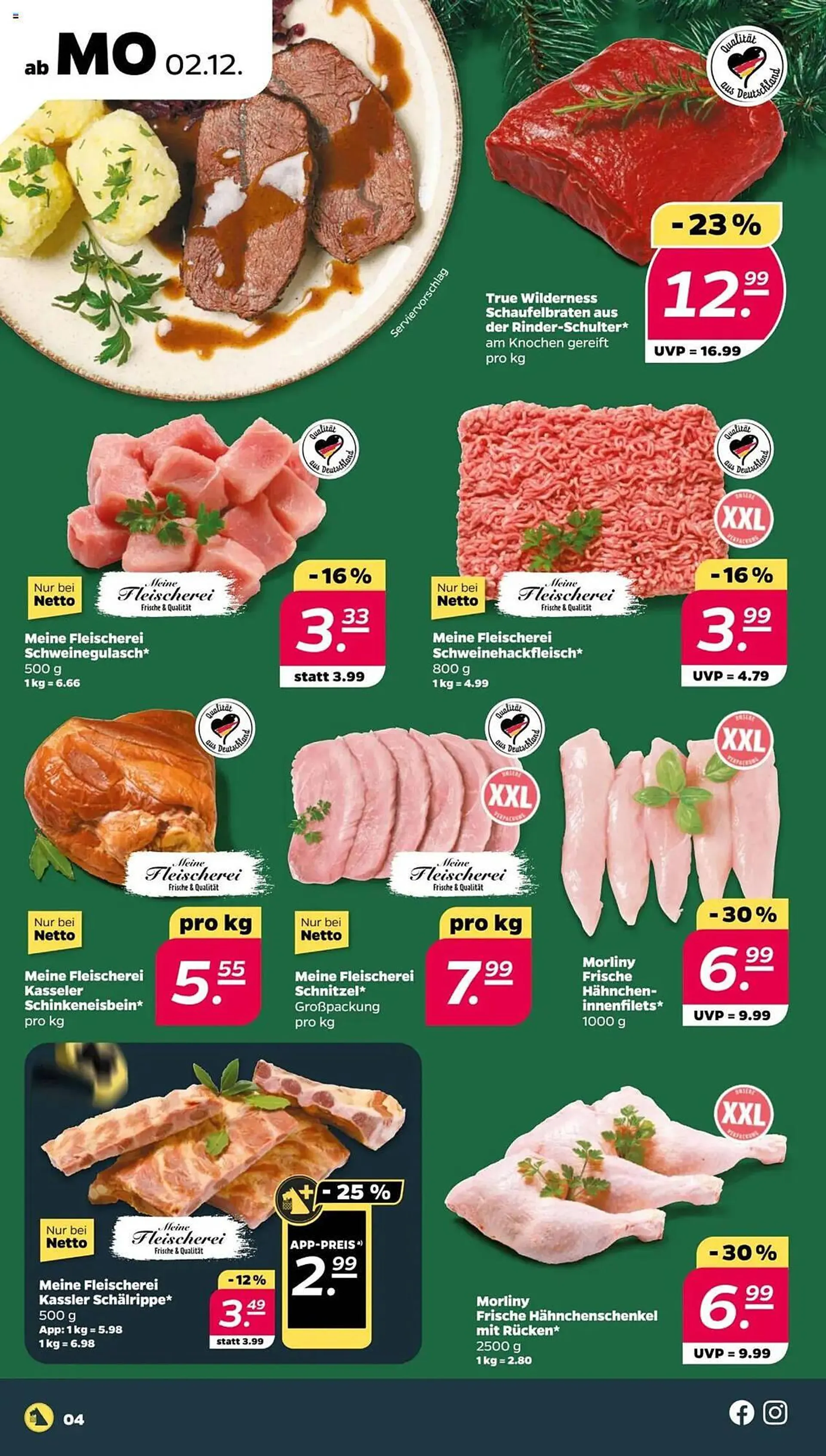 NETTO Prospekt von 2. Dezember bis 7. Dezember 2024 - Prospekt seite 4