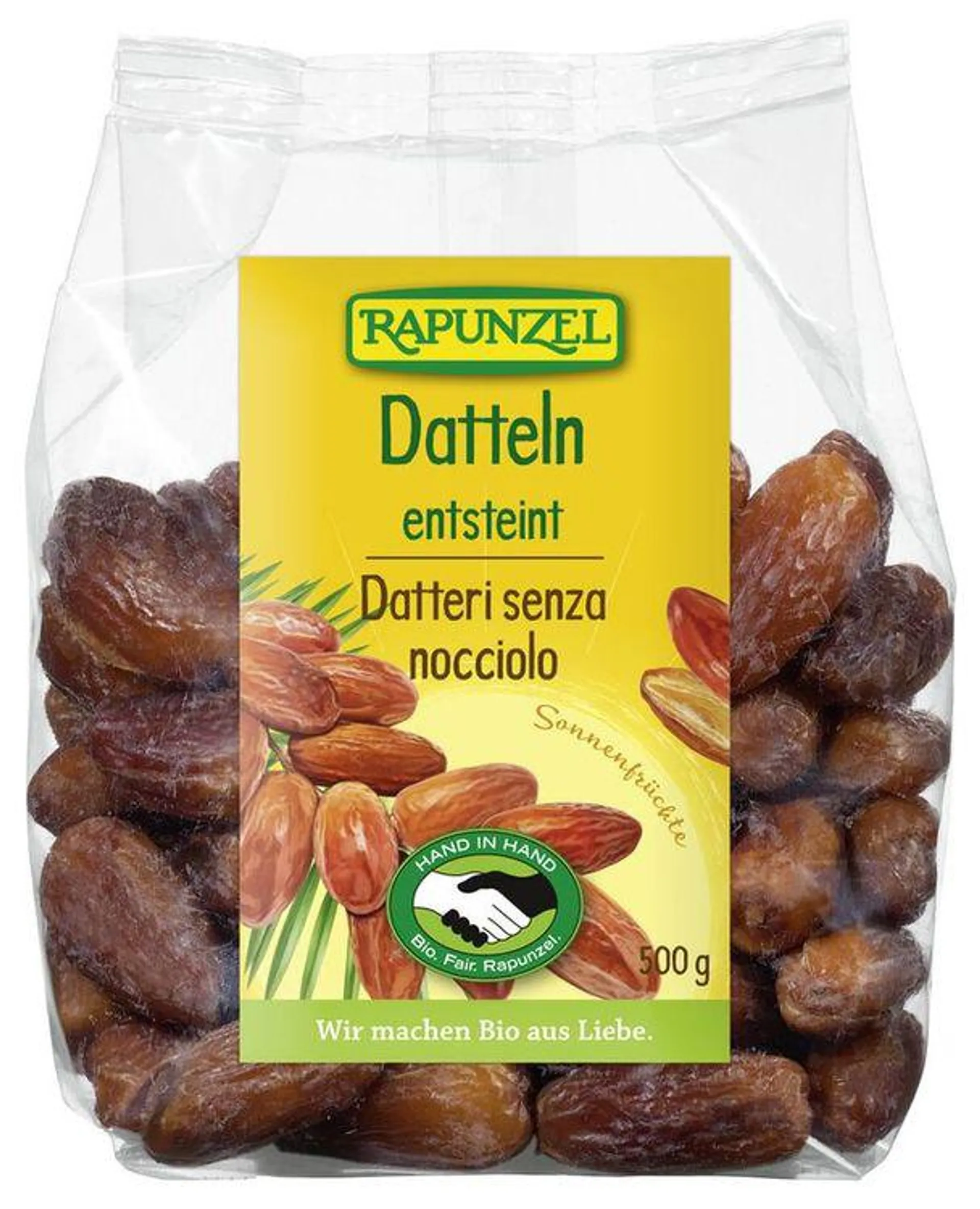 Rapunzel - Datteln Deglet Nour, entsteint, 500g