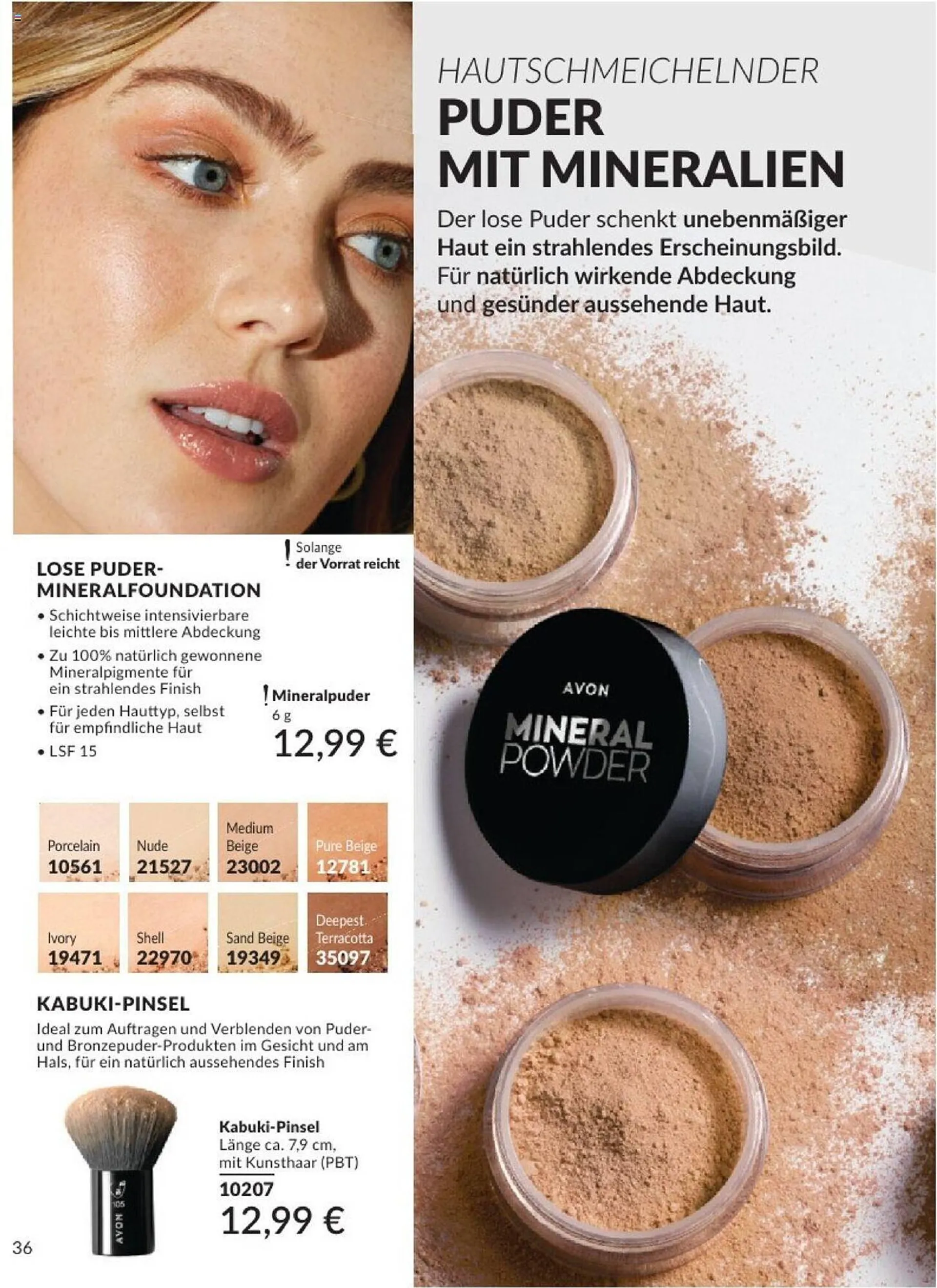 Avon Prospekt von 1. Juli bis 31. Juli 2024 - Prospekt seite 36