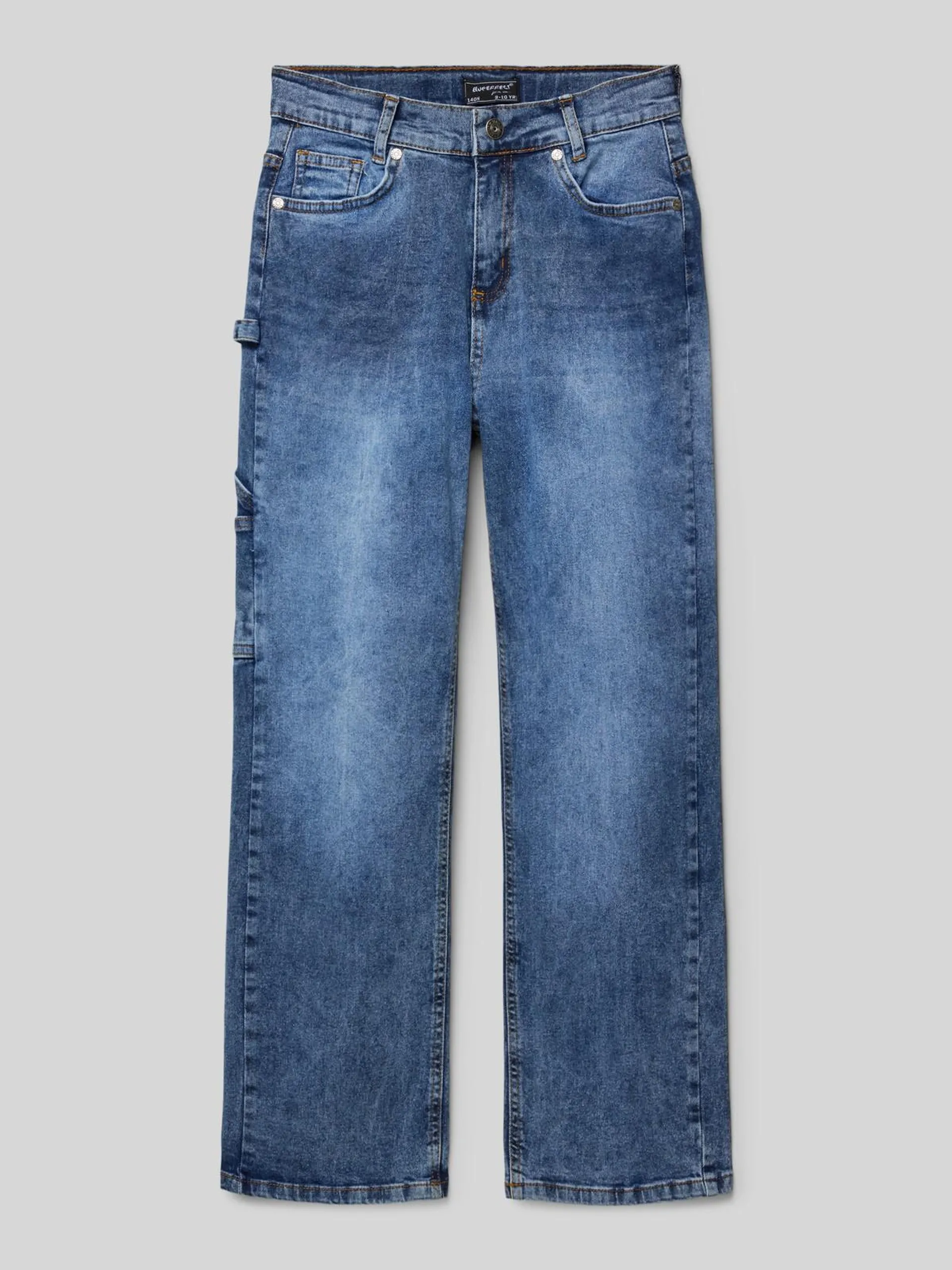 Wide Leg Jeans mit in dunkelblau