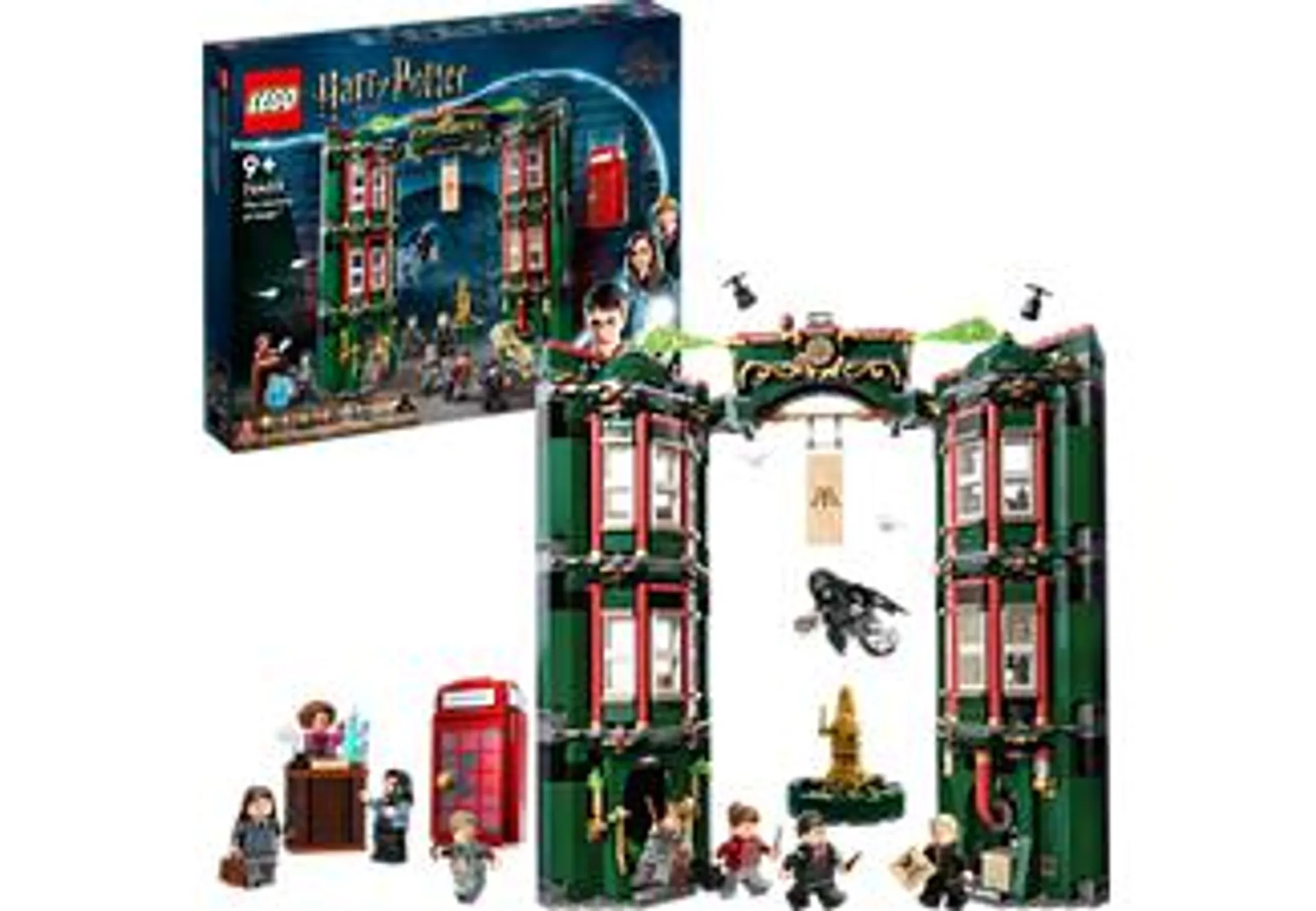 LEGO Harry Potter 76403 Zaubereiministerium Bausatz, Mehrfarbig