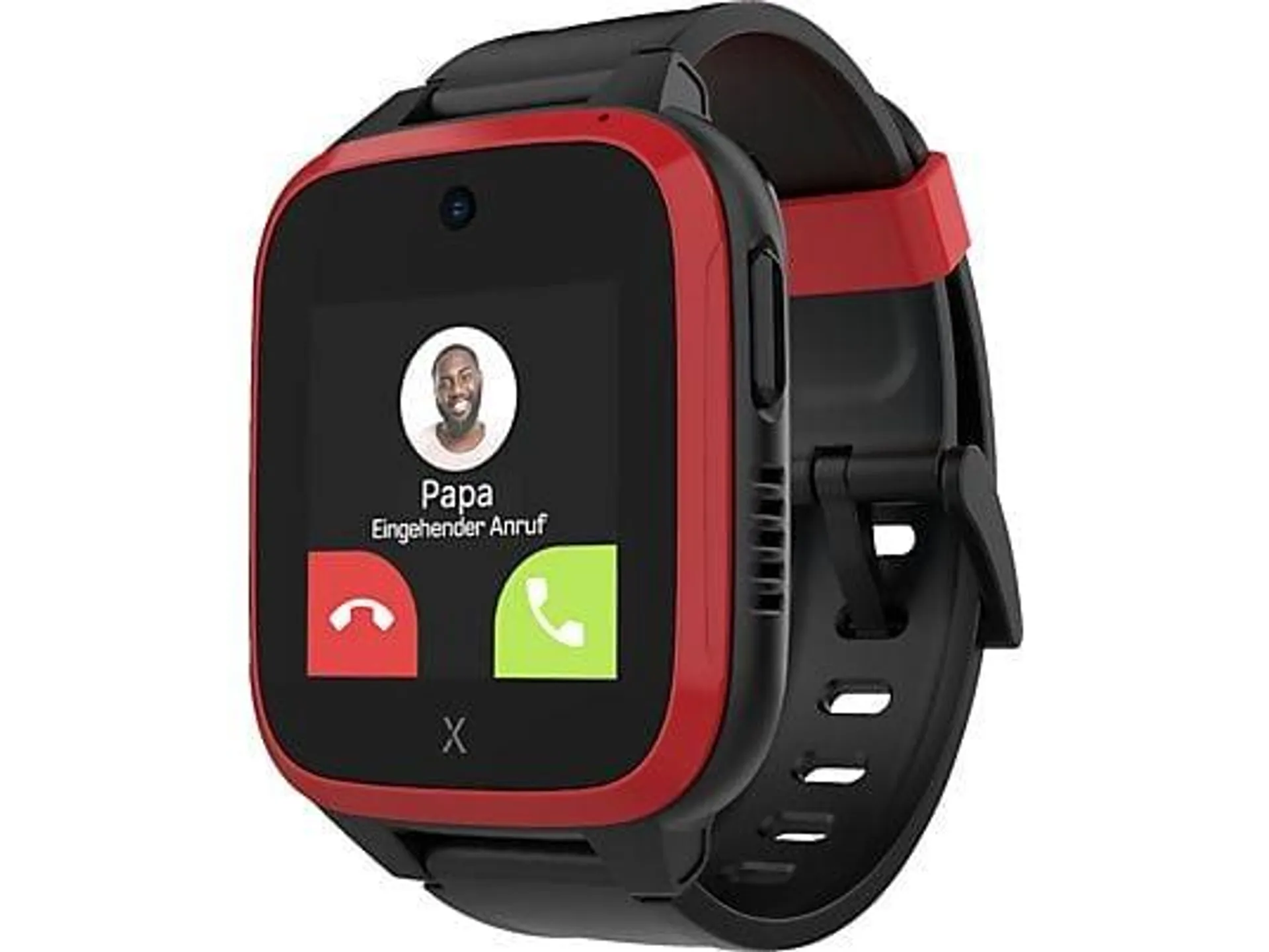 XPLORA Let's Go Kinder Smartwatch Silikon, 24.26 cm, Schwarz