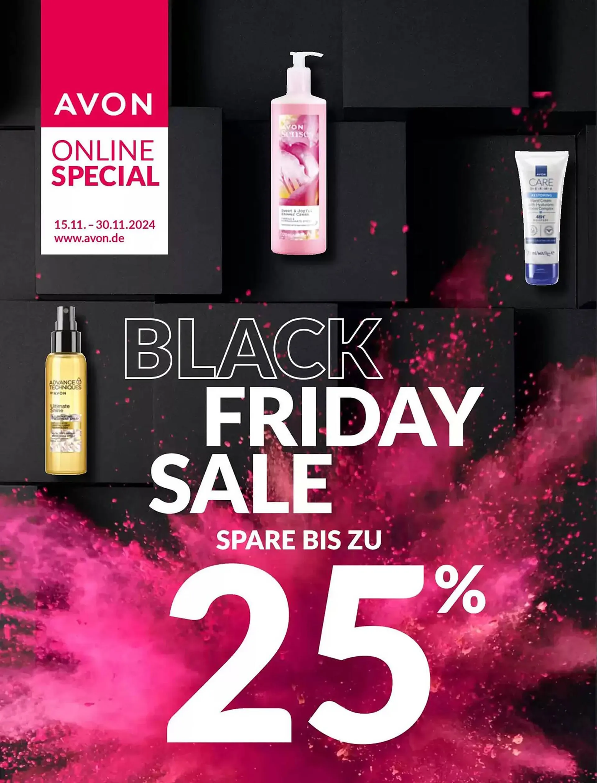 Avon Prospekt von 16. November bis 30. November 2024 - Prospekt seite 1