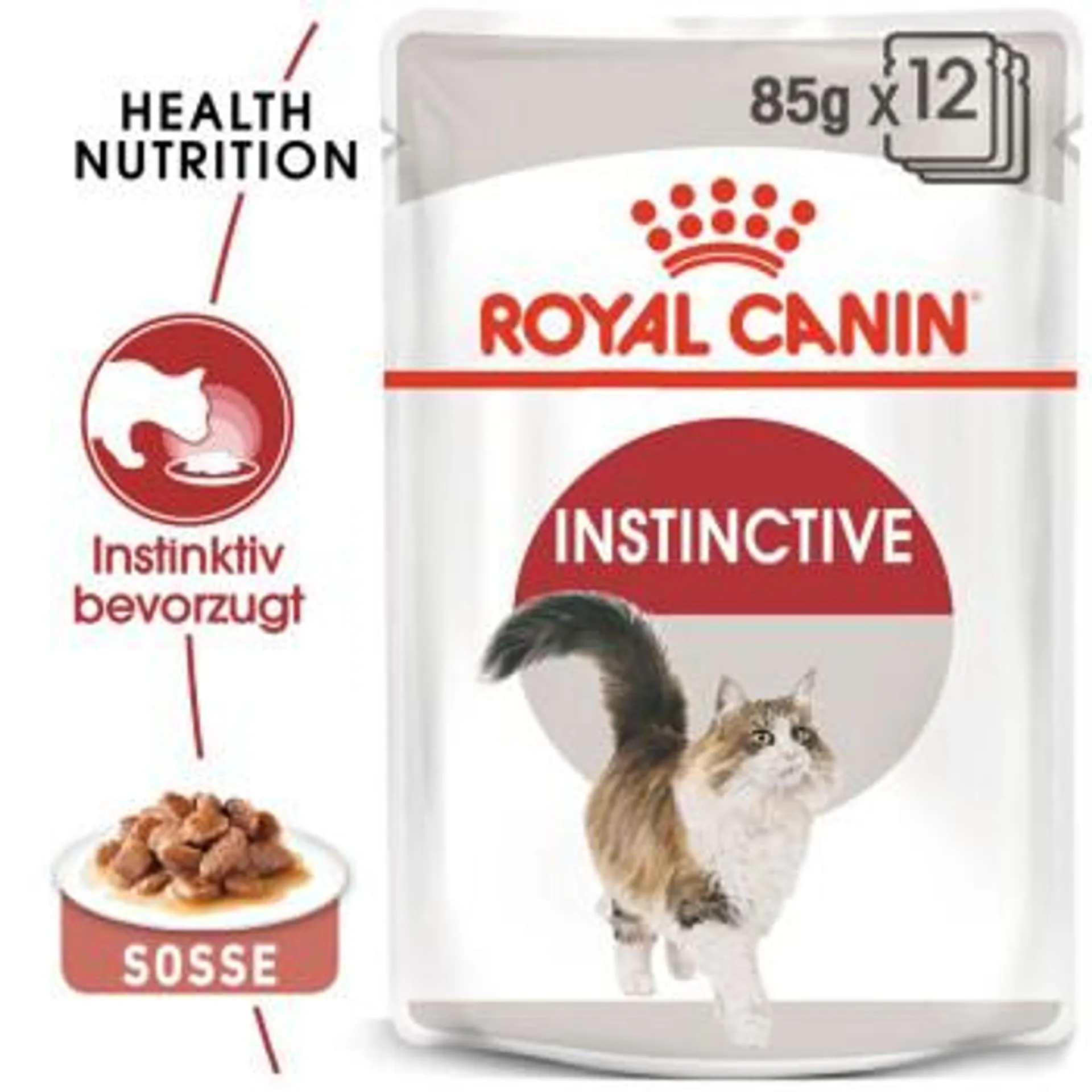 ROYAL CANIN Instinctive Adult in Soße 12x85 g