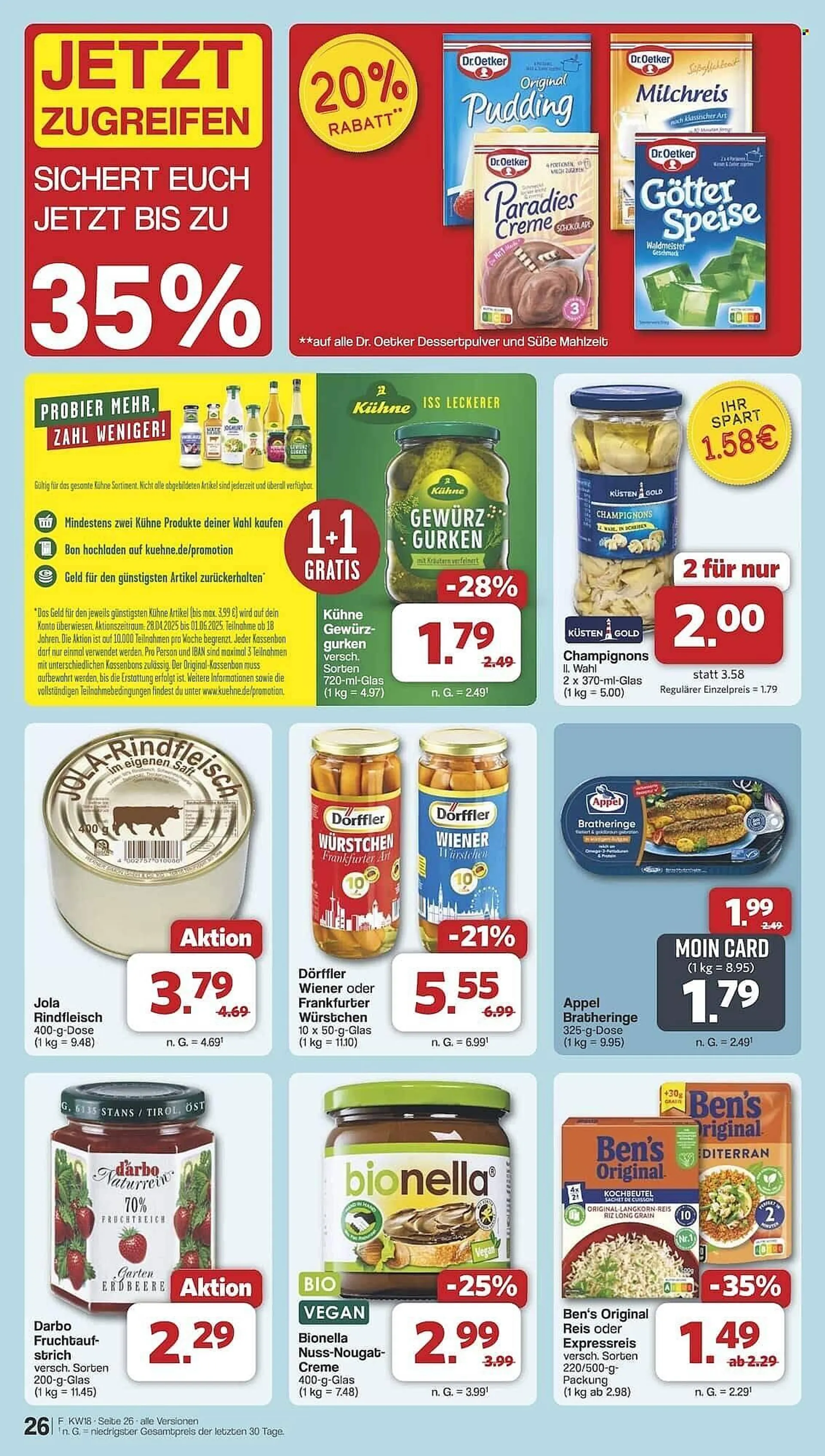 Famila Nord Ost Prospekt von 28. April bis 3. Mai 2025 - Prospekt seite 29