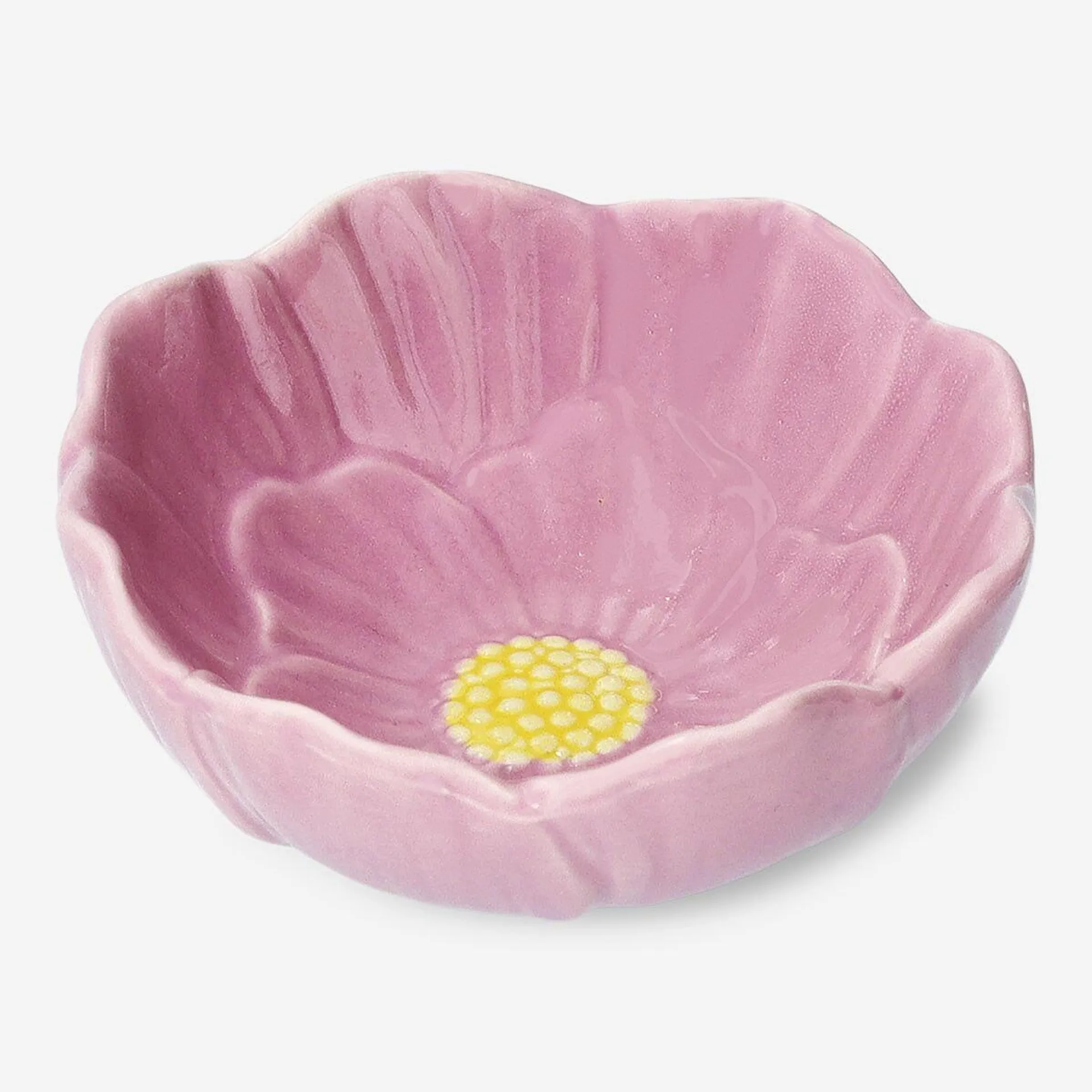 Maroon flower bowl - Small