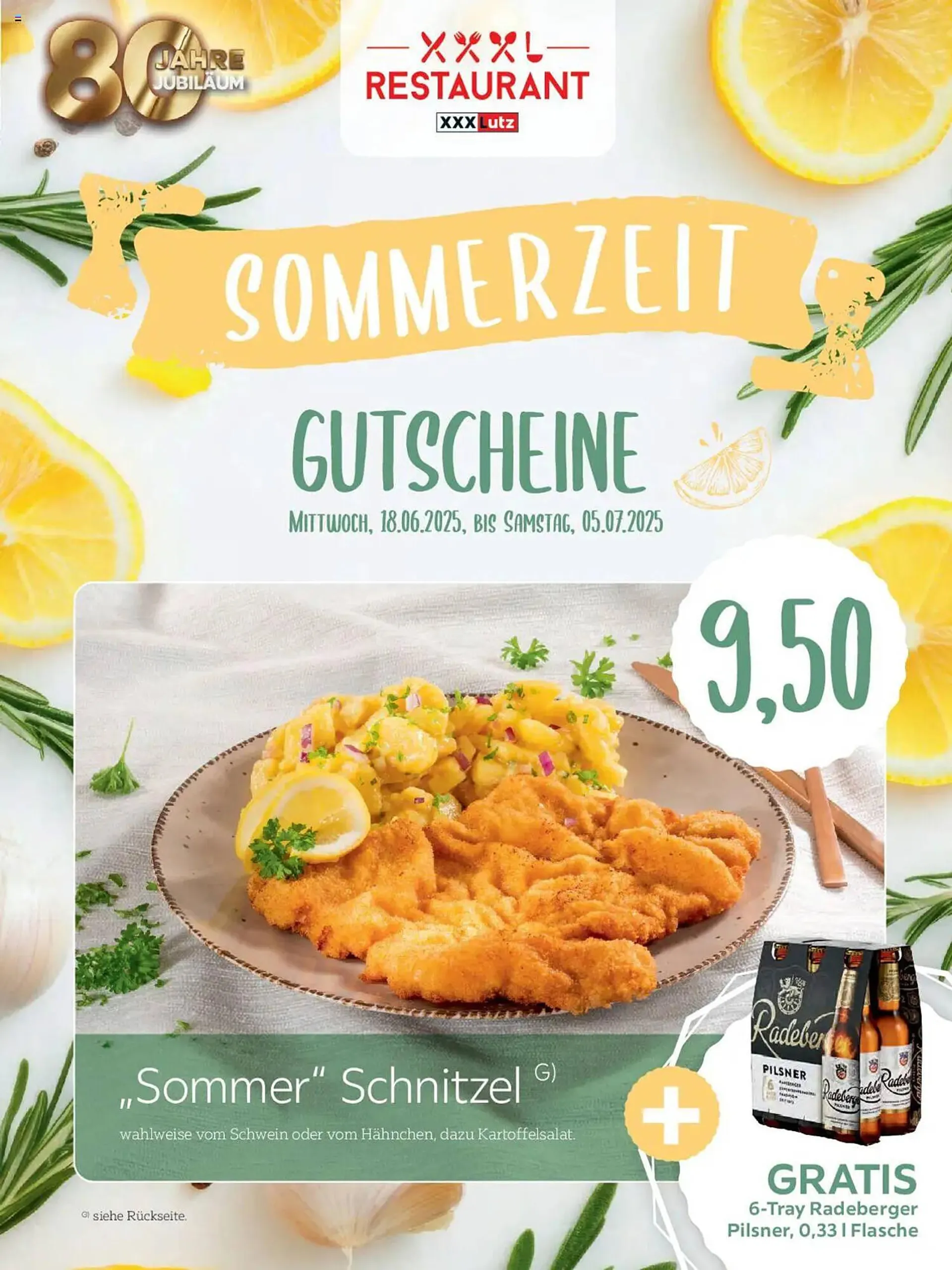 XXXLutz Prospekt von 15. Juni bis 6. Juli 2025 - Prospekt seite 1