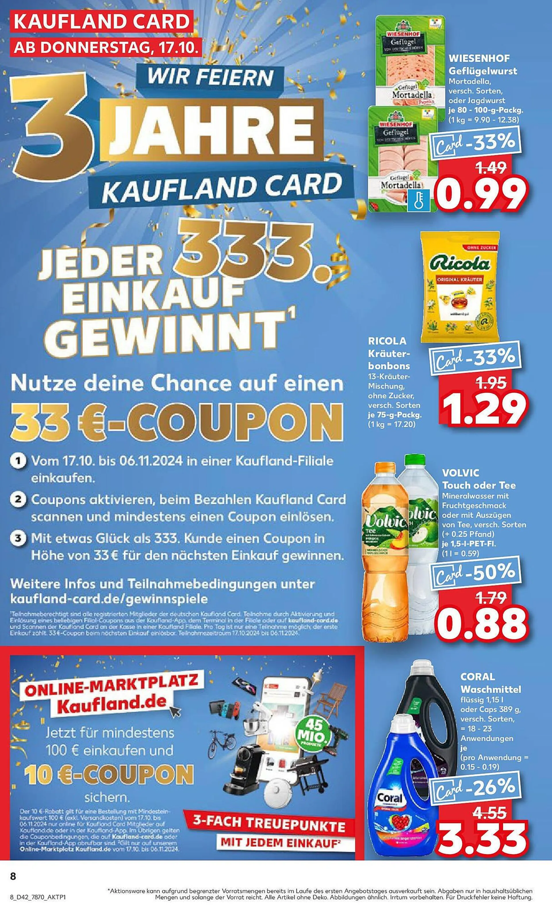 Kaufland Prospekt von 20. Oktober bis 23. Oktober 2024 - Prospekt seite 21