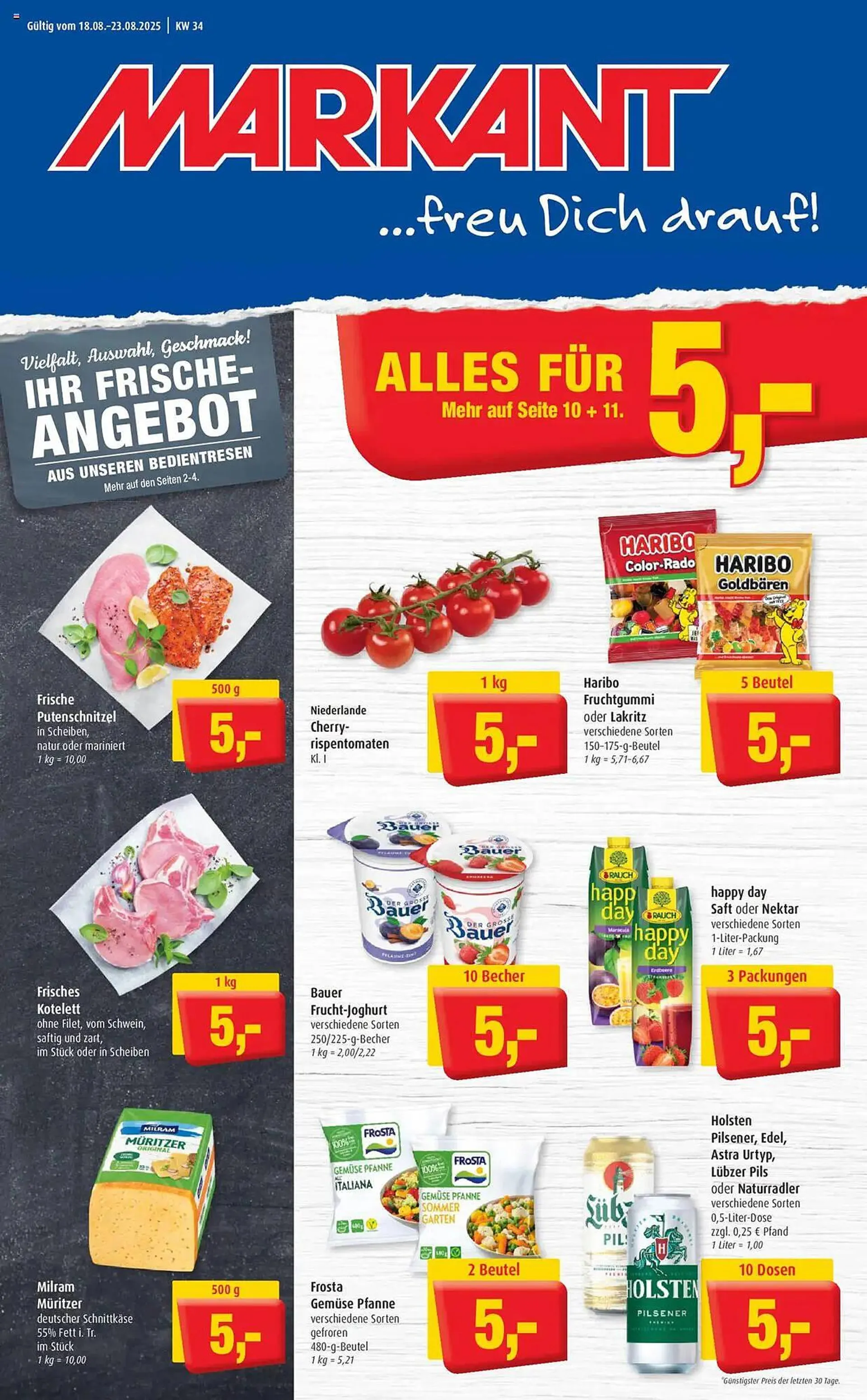 Markant Prospekt von 18. August bis 23. August 2025 - Prospekt seite 1