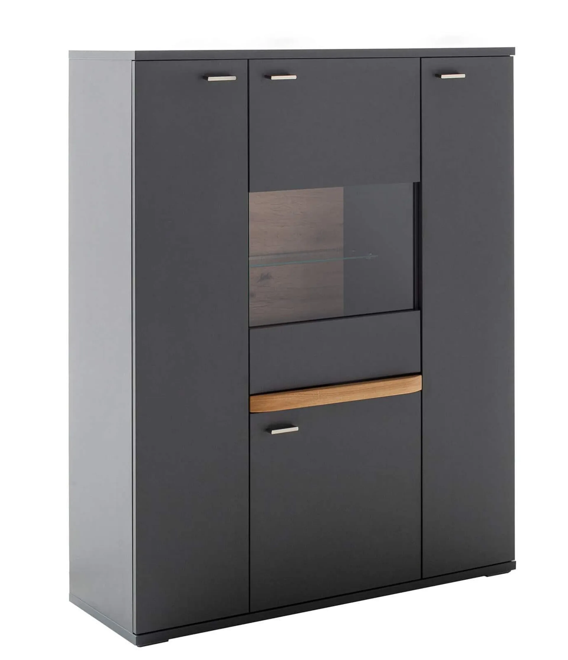 Highboard CHARLOTTE grau 110 cm