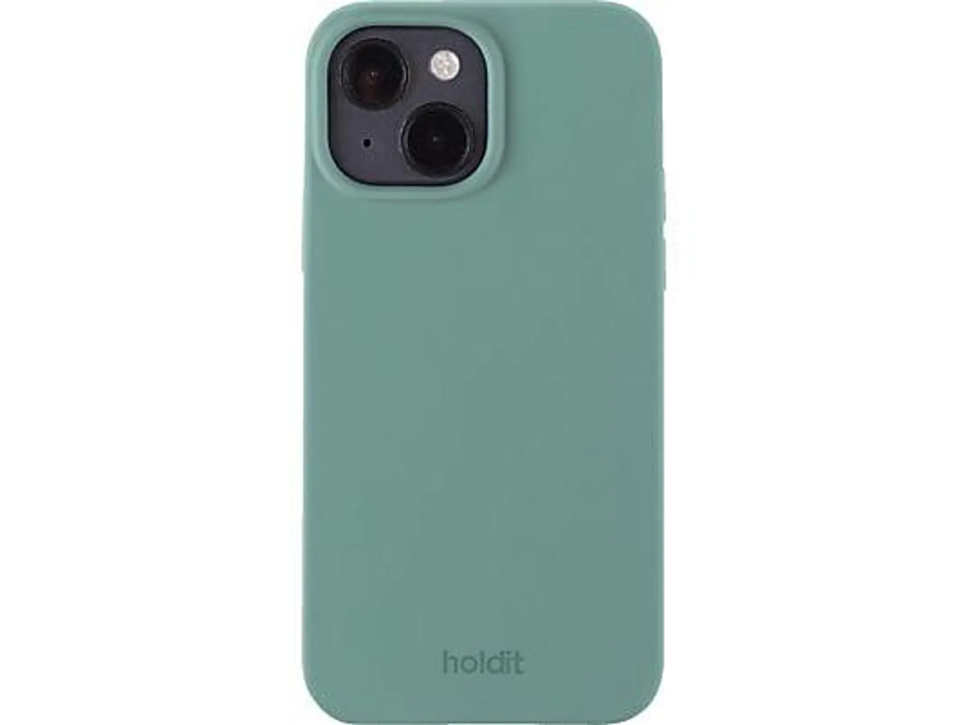 HOLDIT Silicone Case, Backcover, Apple, iPhone 14/13, Moss Green