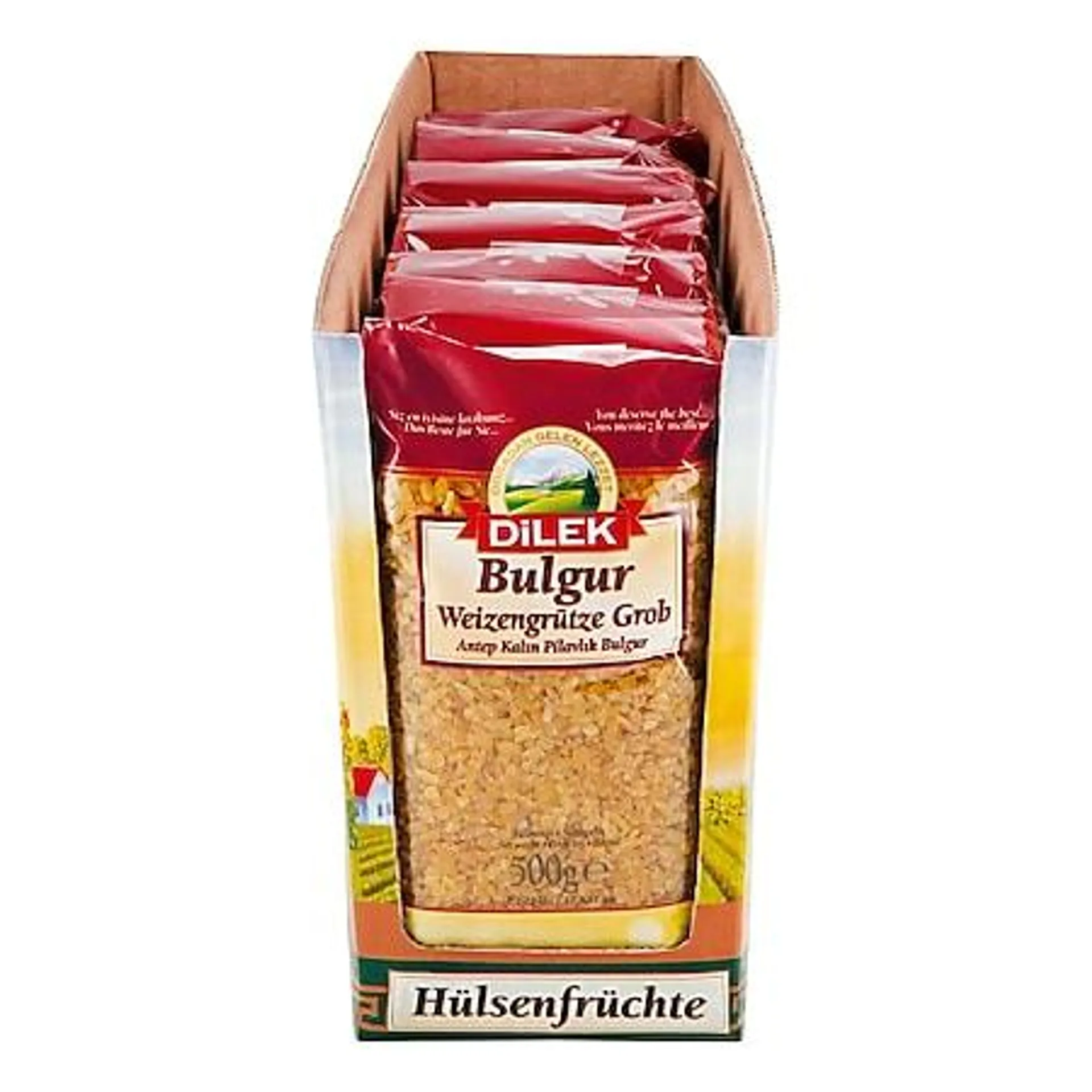 Dilek Bulgur Weizengrütze Grob 500 g, 7er Pack