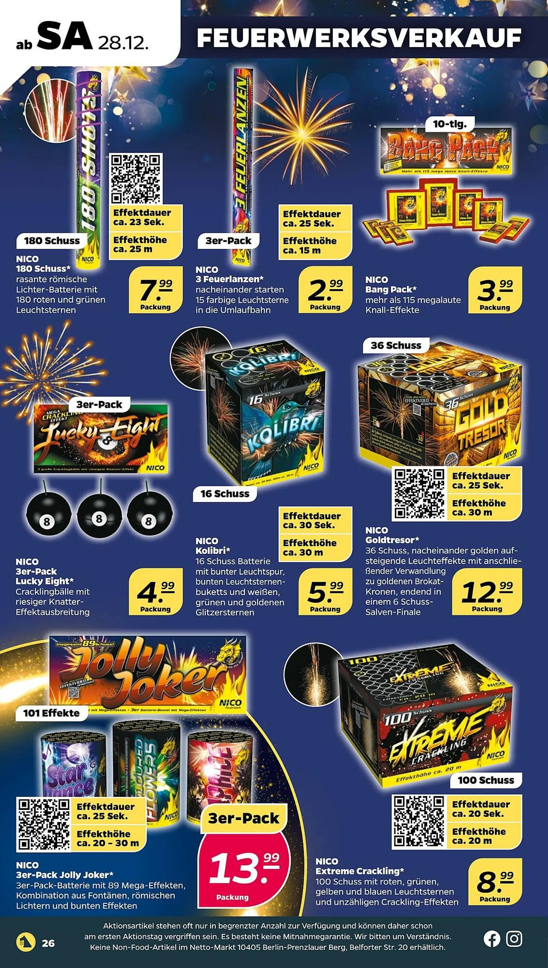 NETTO Feuerwerk Prospekt von 28. Dezember bis 31. Dezember 2024 - Prospekt seite 5