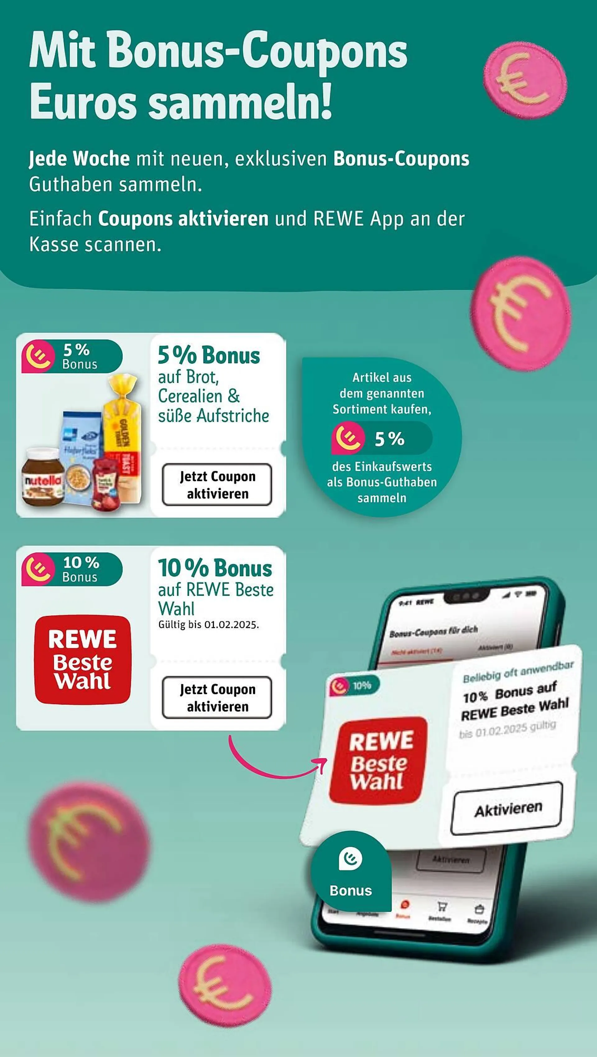 REWE Prospekt von 20. Januar bis 25. Januar 2025 - Prospekt seite 3