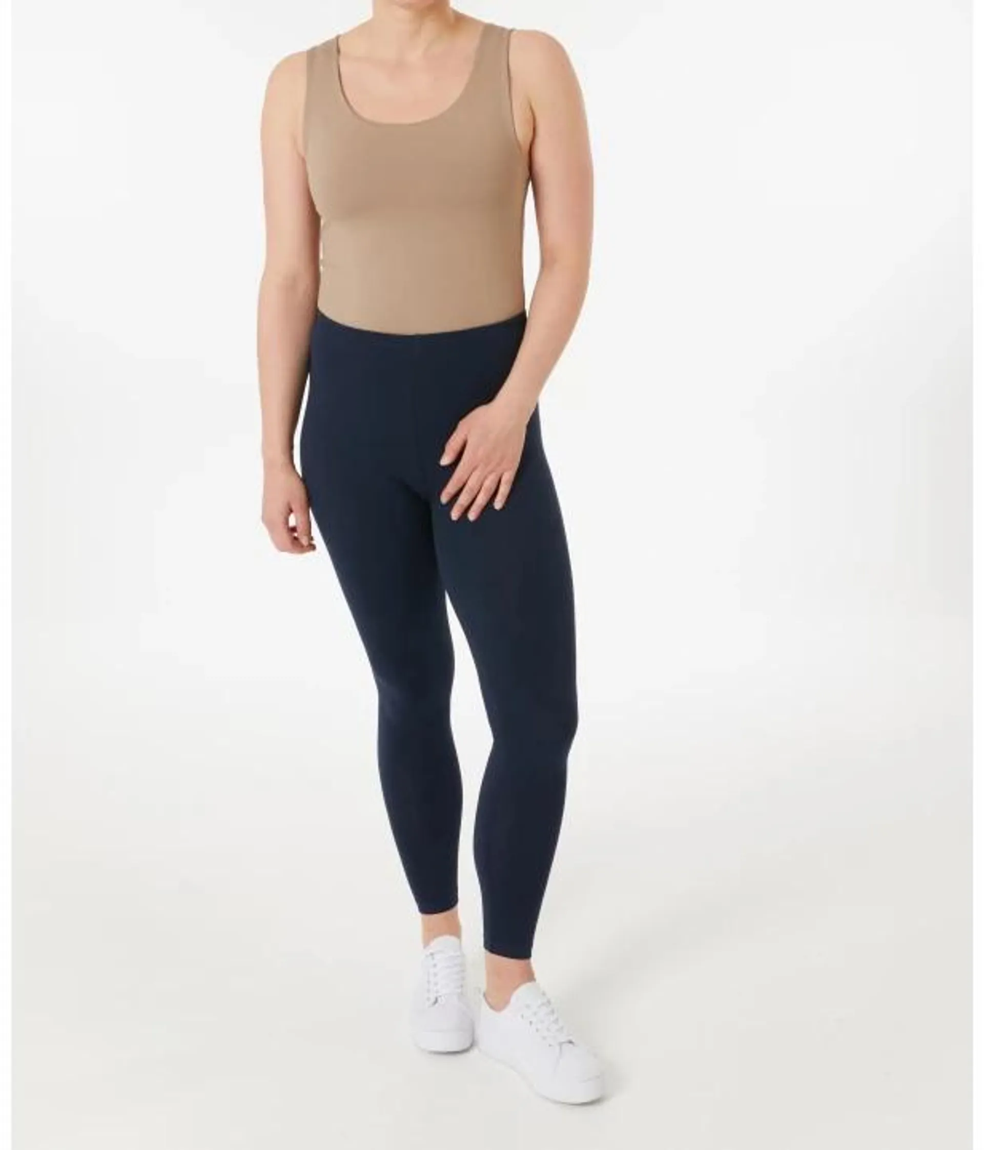 Dunkelblaue Leggings