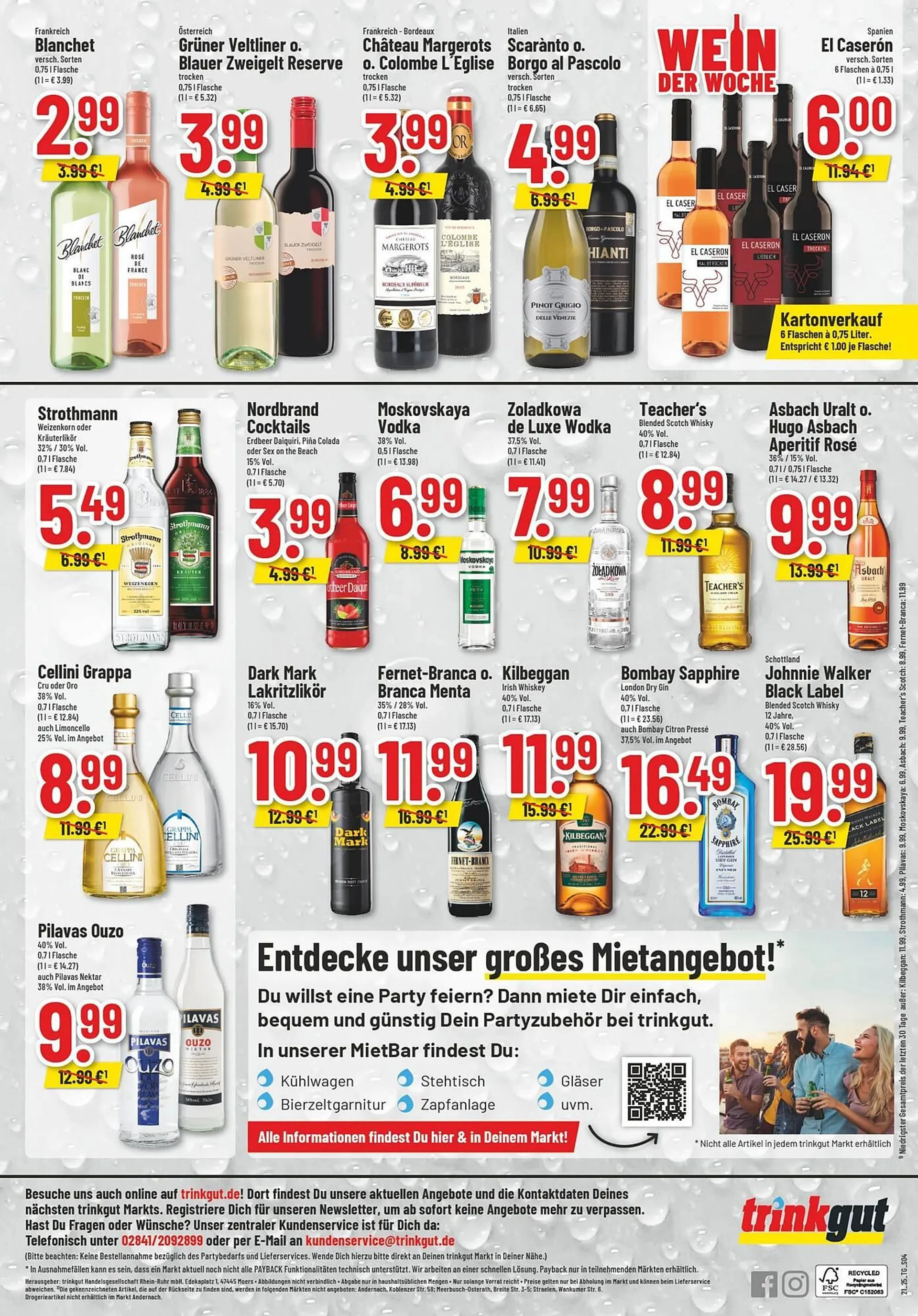 trinkgut Prospekt von 19. Mai bis 26. Mai 2025 - Prospekt seite 6