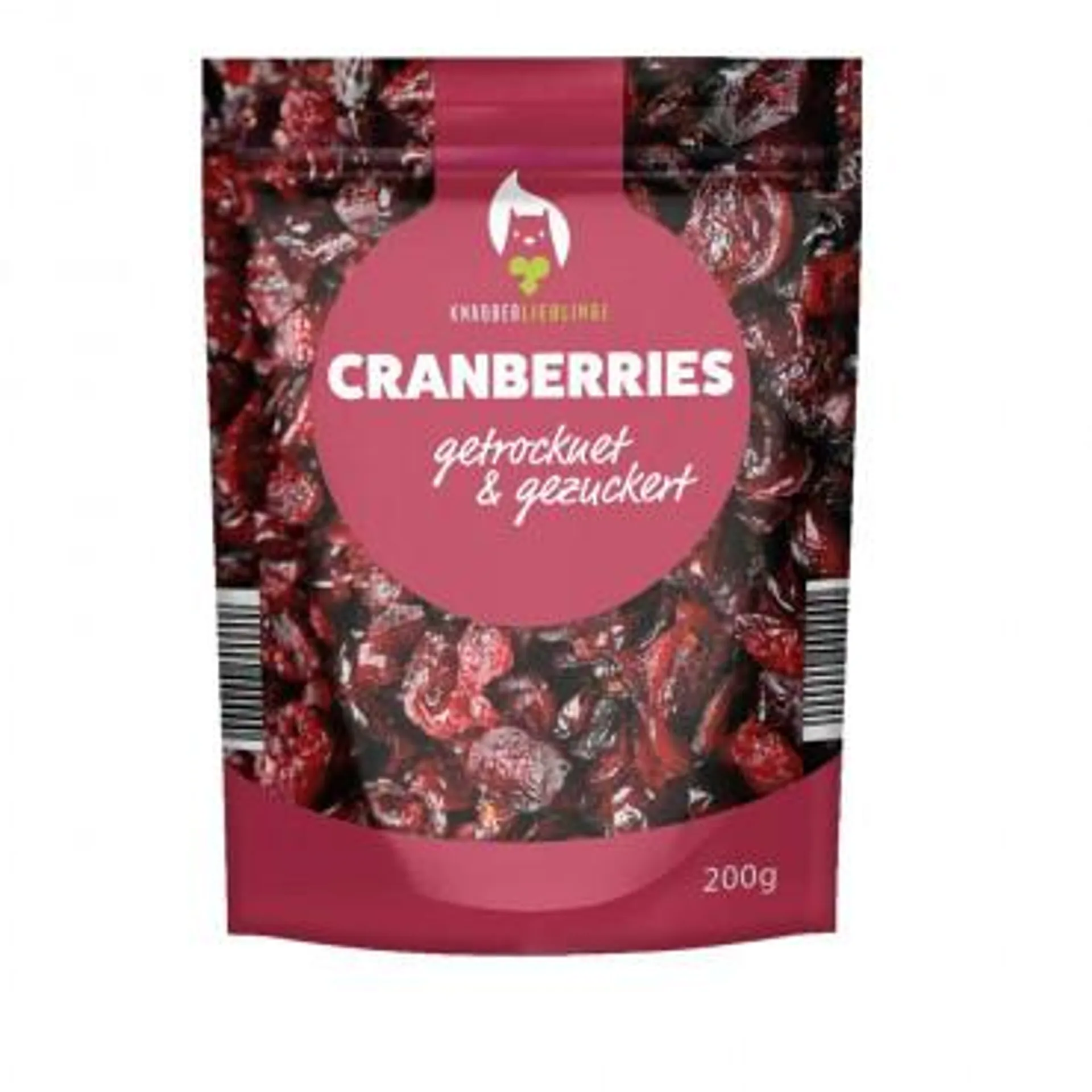 Cranberries, getrocknet&gezuckert