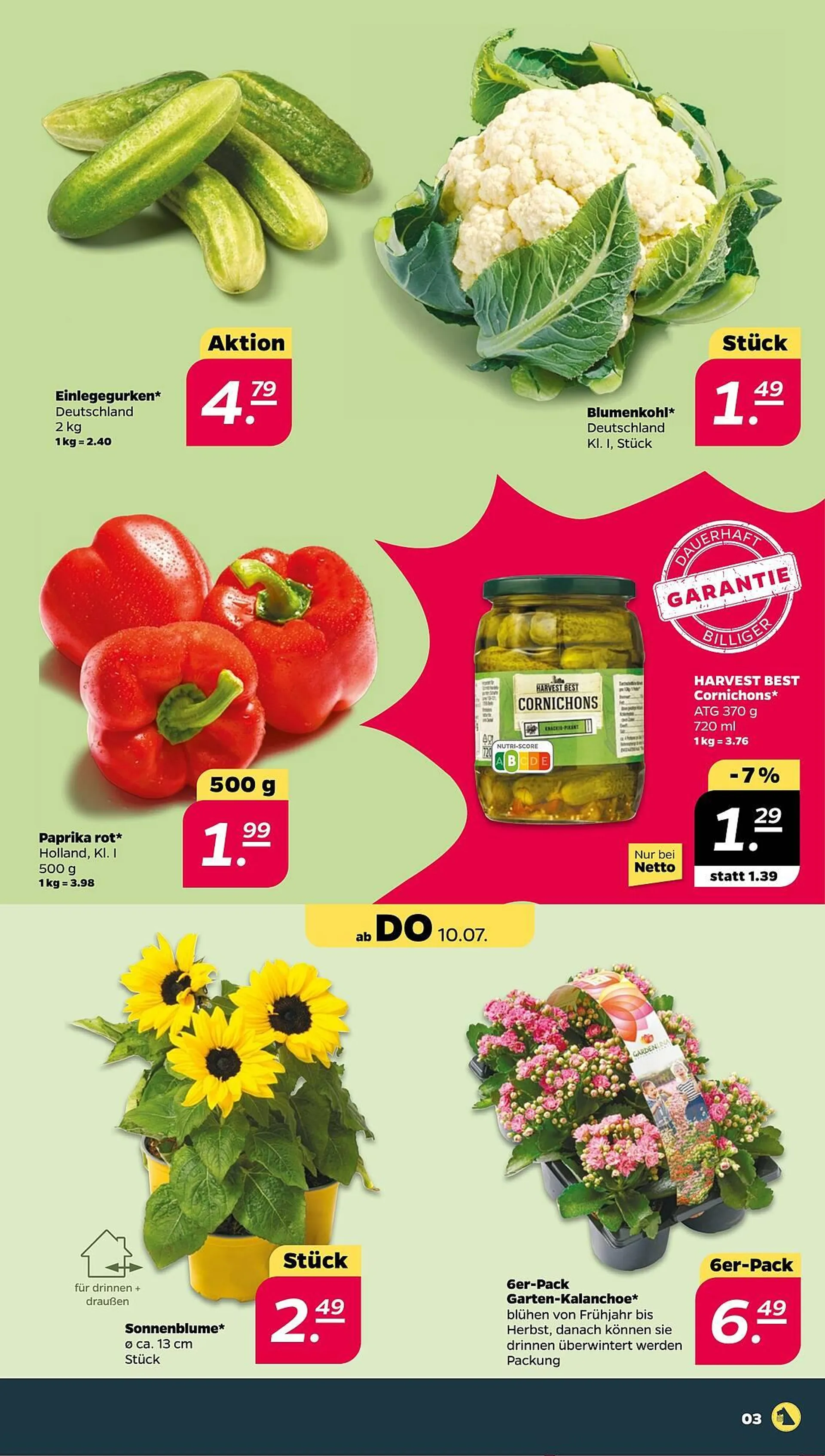 NETTO Prospekt von 7. Juli bis 12. Juli 2025 - Prospekt seite 3