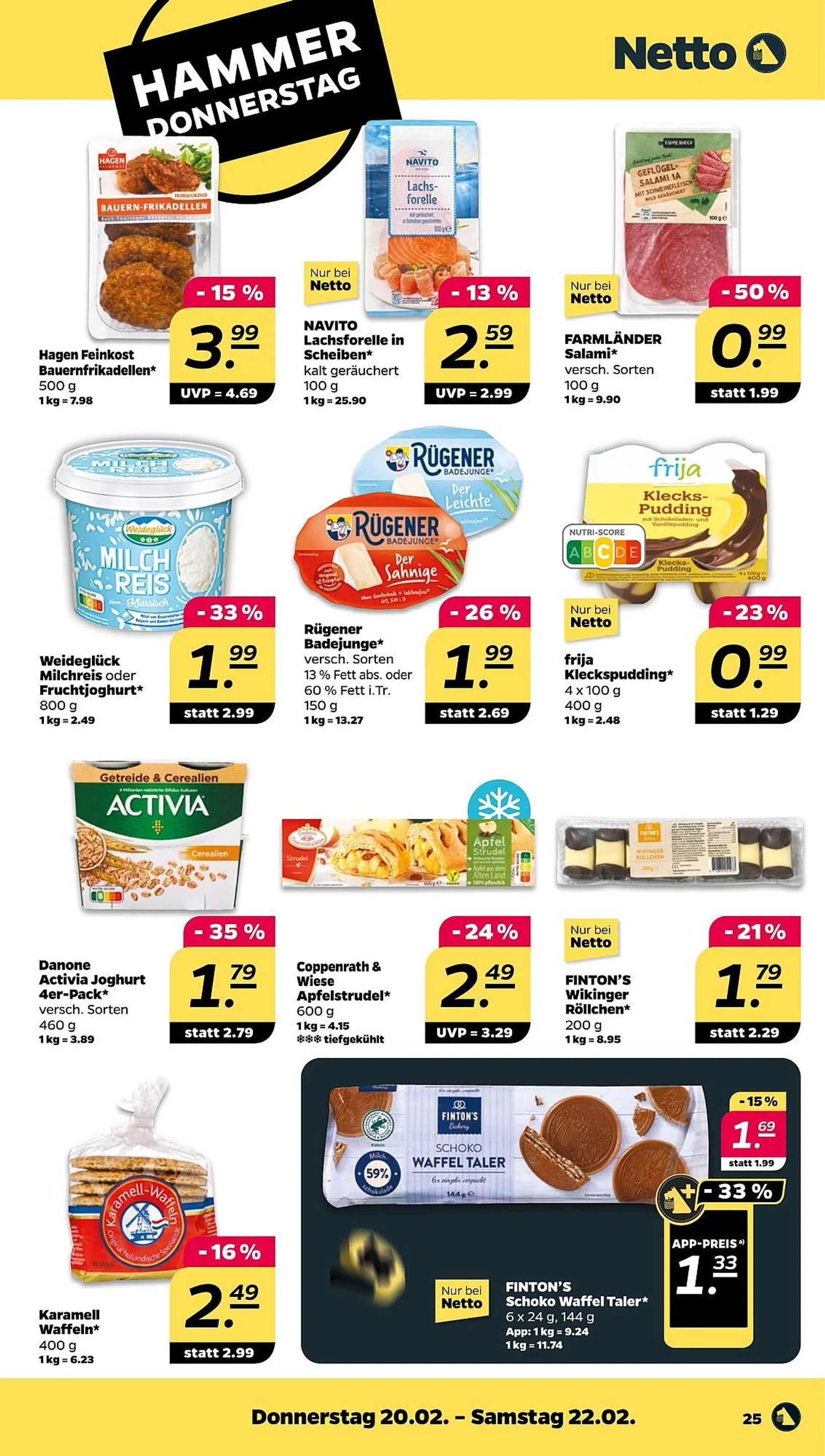 NETTO Prospekt von 17. Februar bis 22. Februar 2025 - Prospekt seite 25