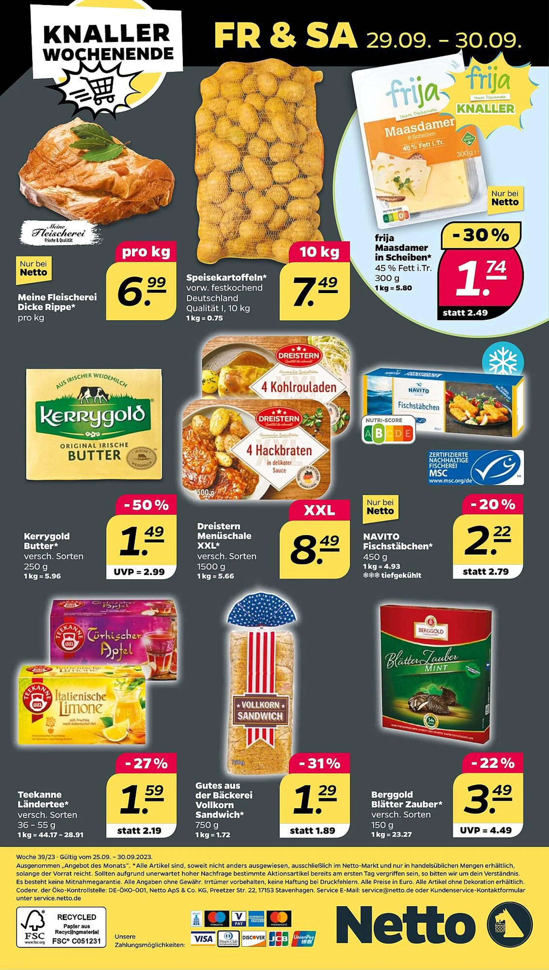 NETTO Prospekt von 25. September bis 30. September 2023 - Prospekt seite 32