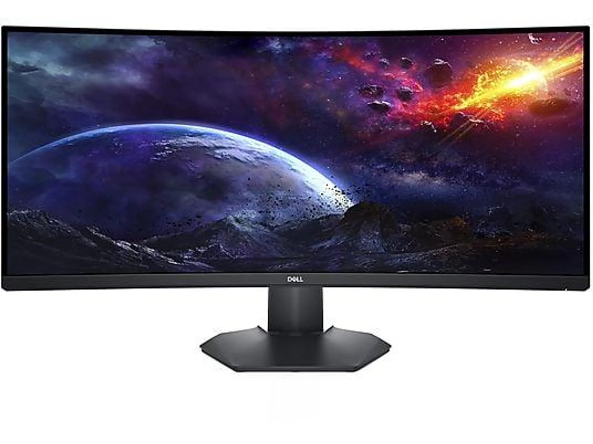 DELL CURVED S3422DWG 34 Zoll WQHD Gaming Monitor (1 ms Reaktionszeit , 144 Hz , 60 Hz nativ)