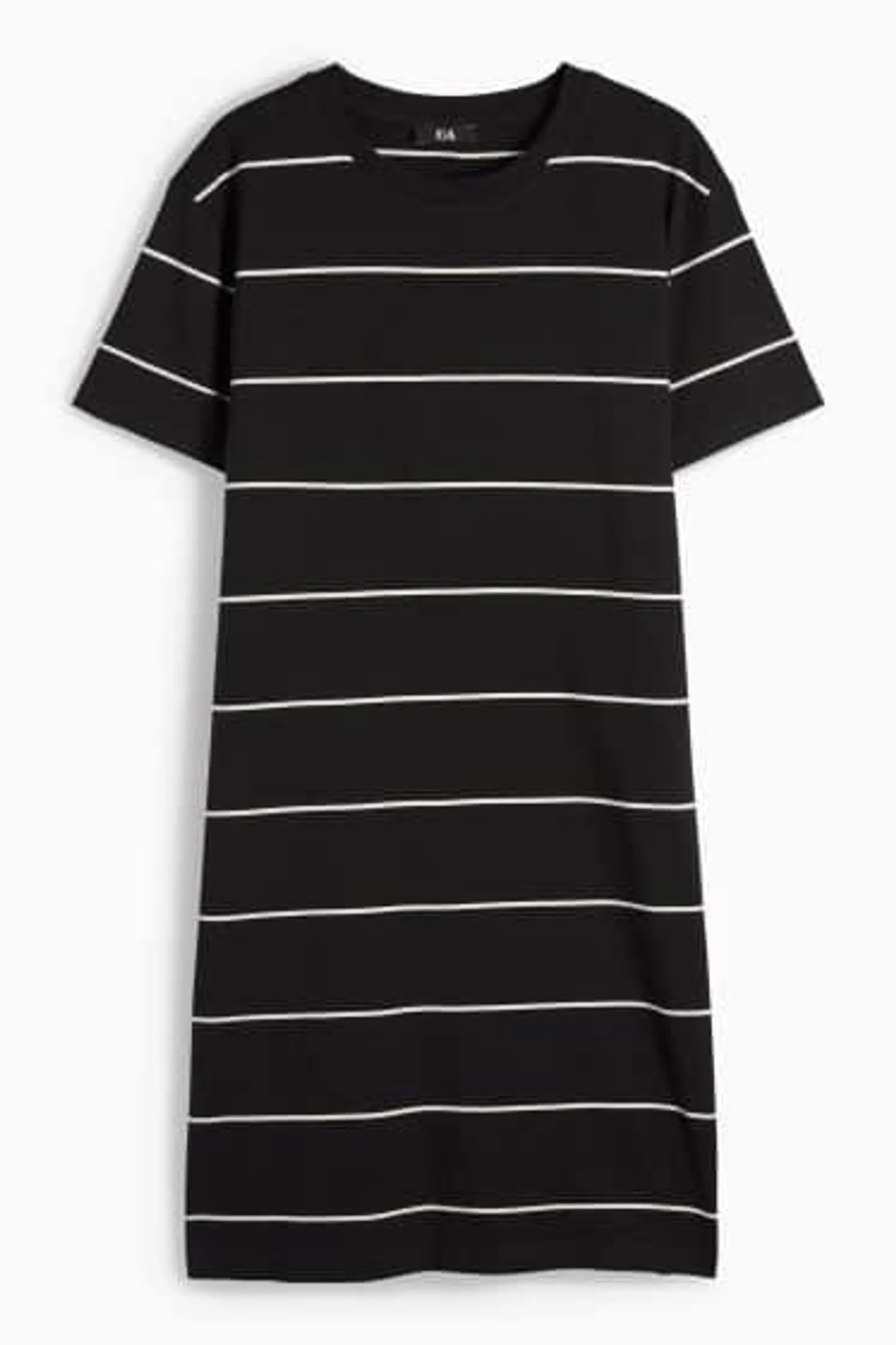 T-shirt dress - striped