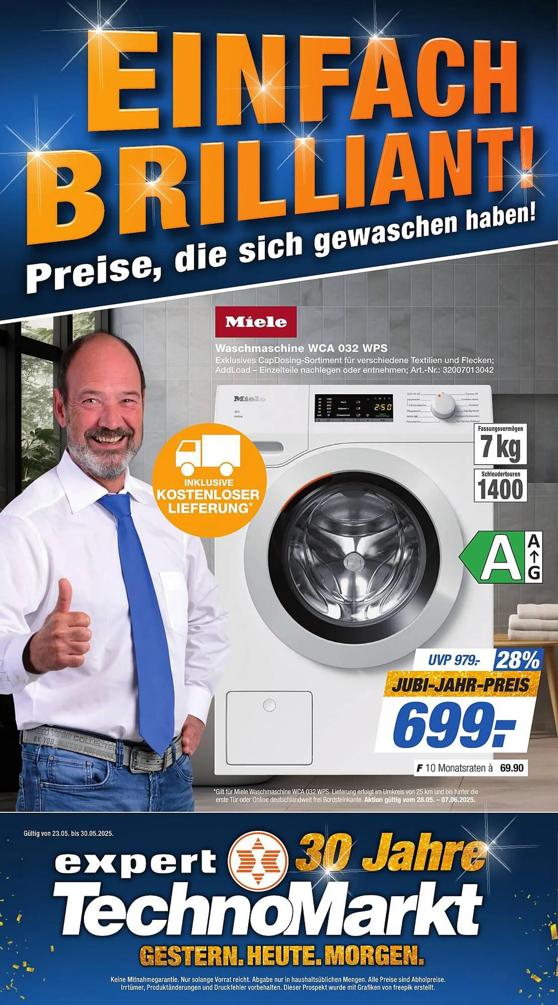 Expert Technomarkt Prospekt von 24. Mai bis 30. Mai 2025 - Prospekt seite 1