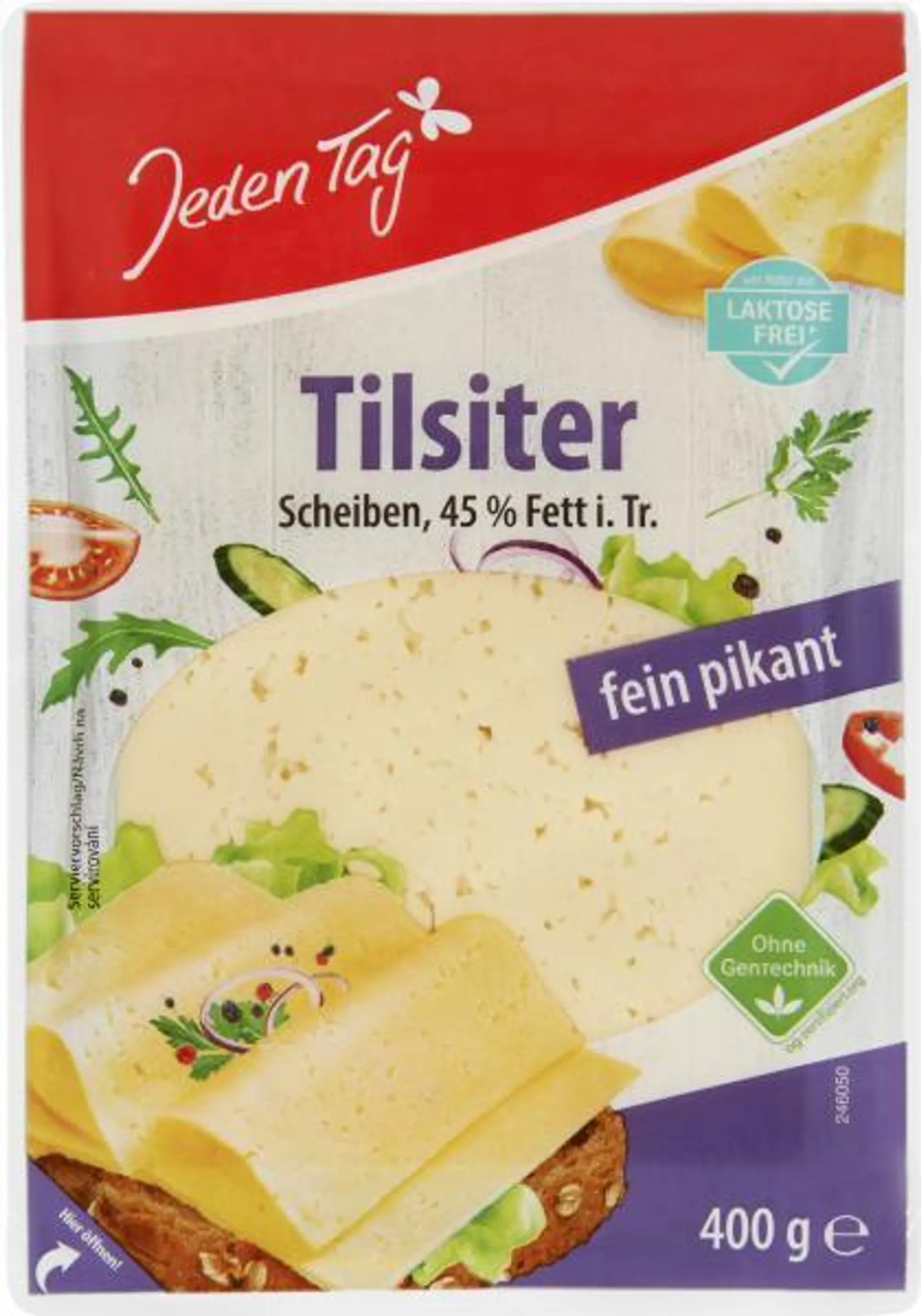 Jeden Tag Tilsiter Käsescheiben 400 g