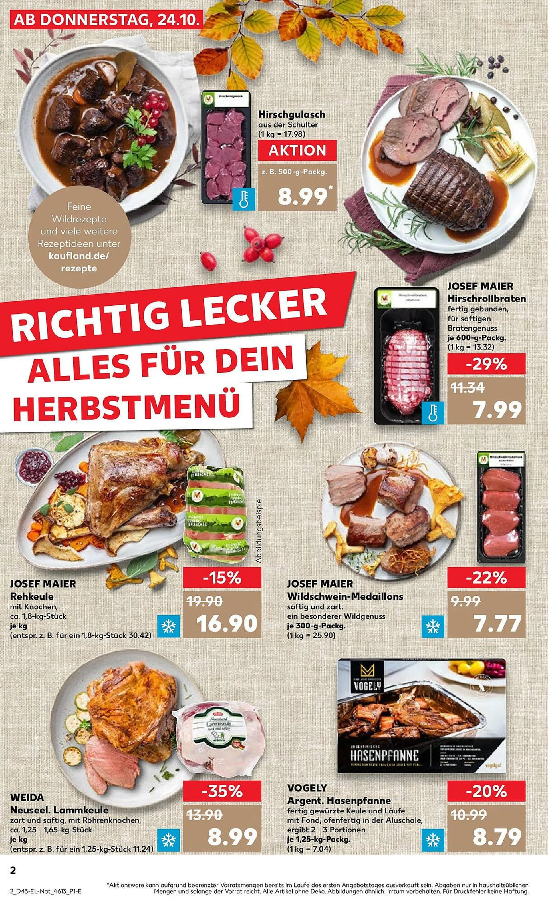 Kaufland Prospekt von 27. Oktober bis 30. Oktober 2024 - Prospekt seite 17