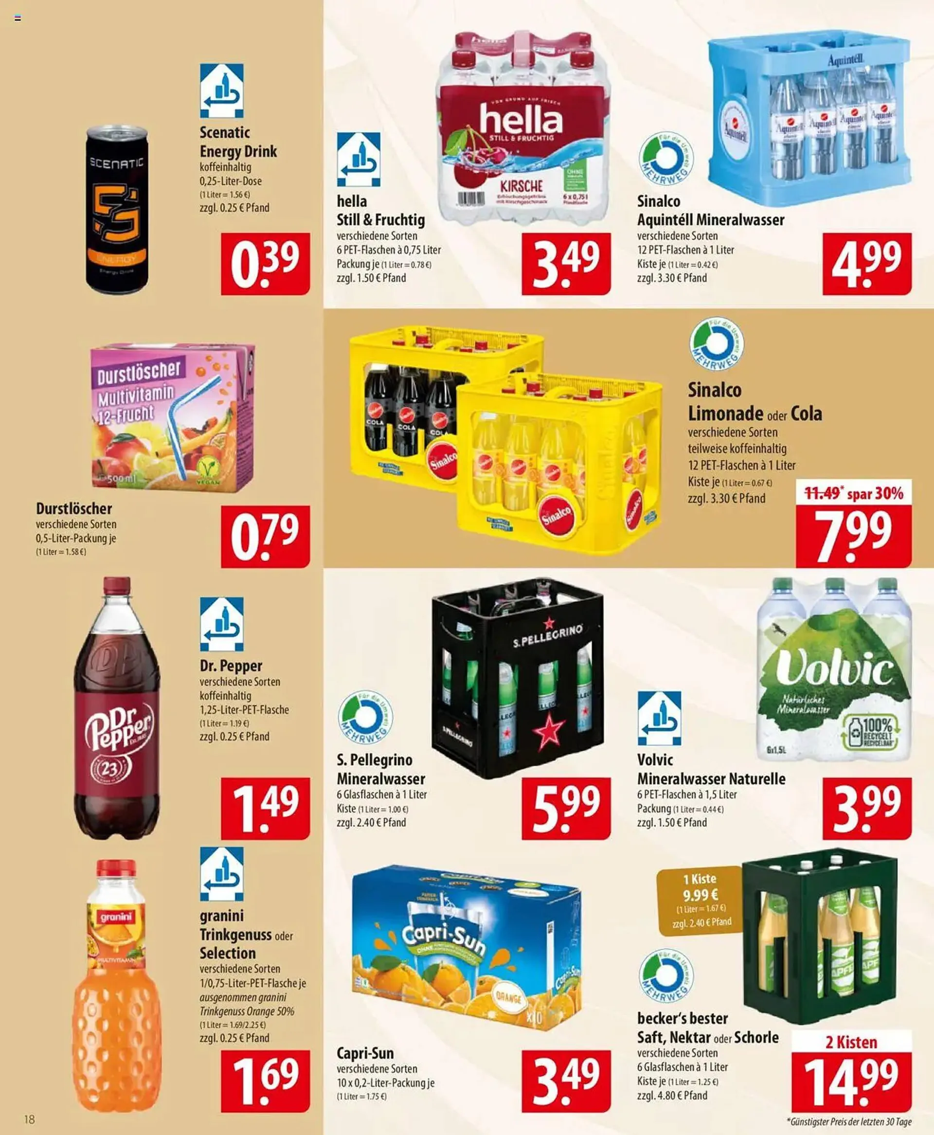 Famila Nord Ost Prospekt von 28. April bis 3. Mai 2025 - Prospekt seite 18