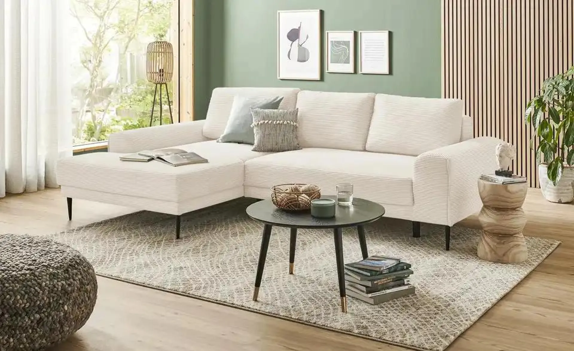 switch Ecksofa aus Cord Capitol