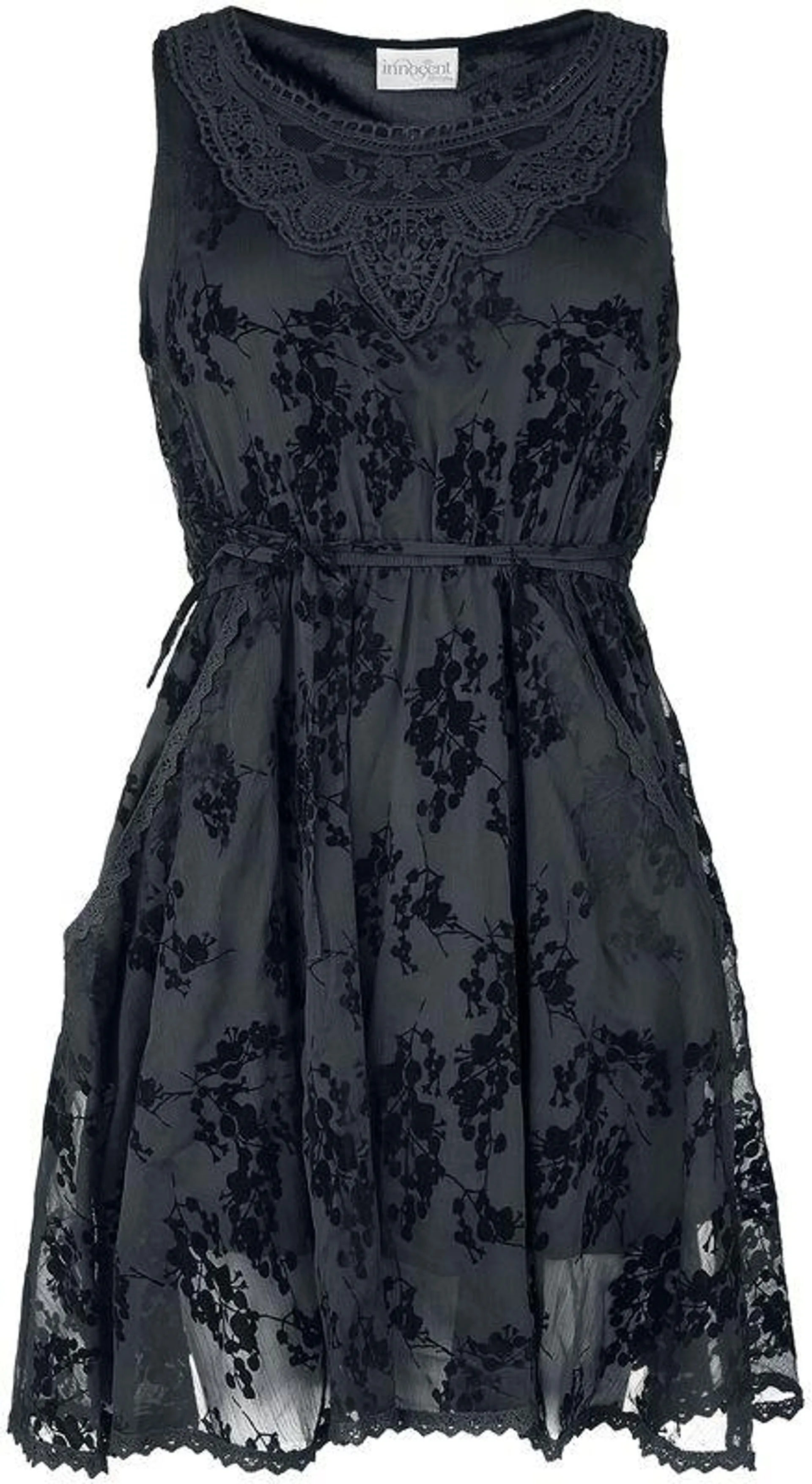 "Ilsa Dress" Kurzes Kleid schwarz von Innocent