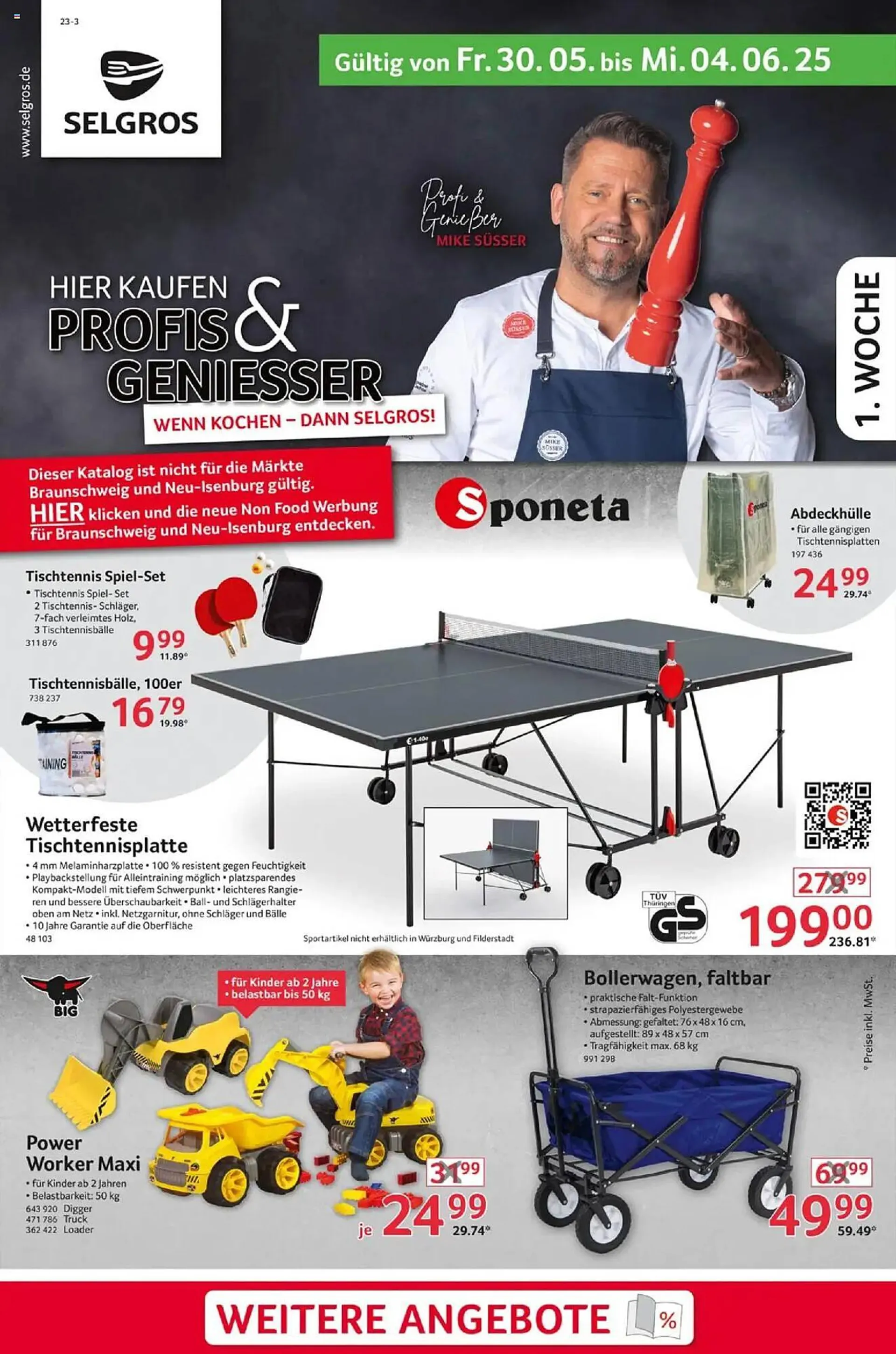 Selgros Prospekt von 30. Mai bis 4. Juni 2025 - Prospekt seite 1
