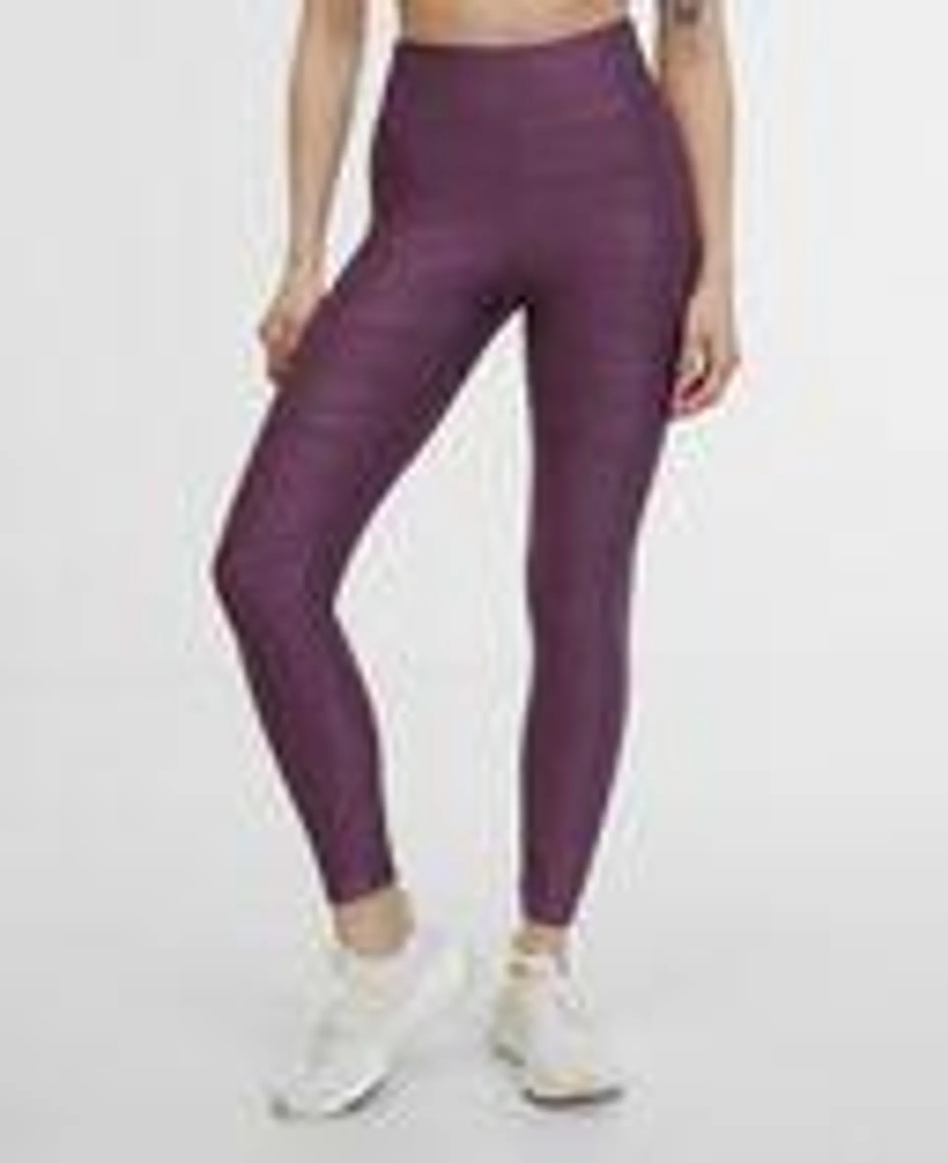 Lila gemusterte Damen-Sport-Leggings ORSAY