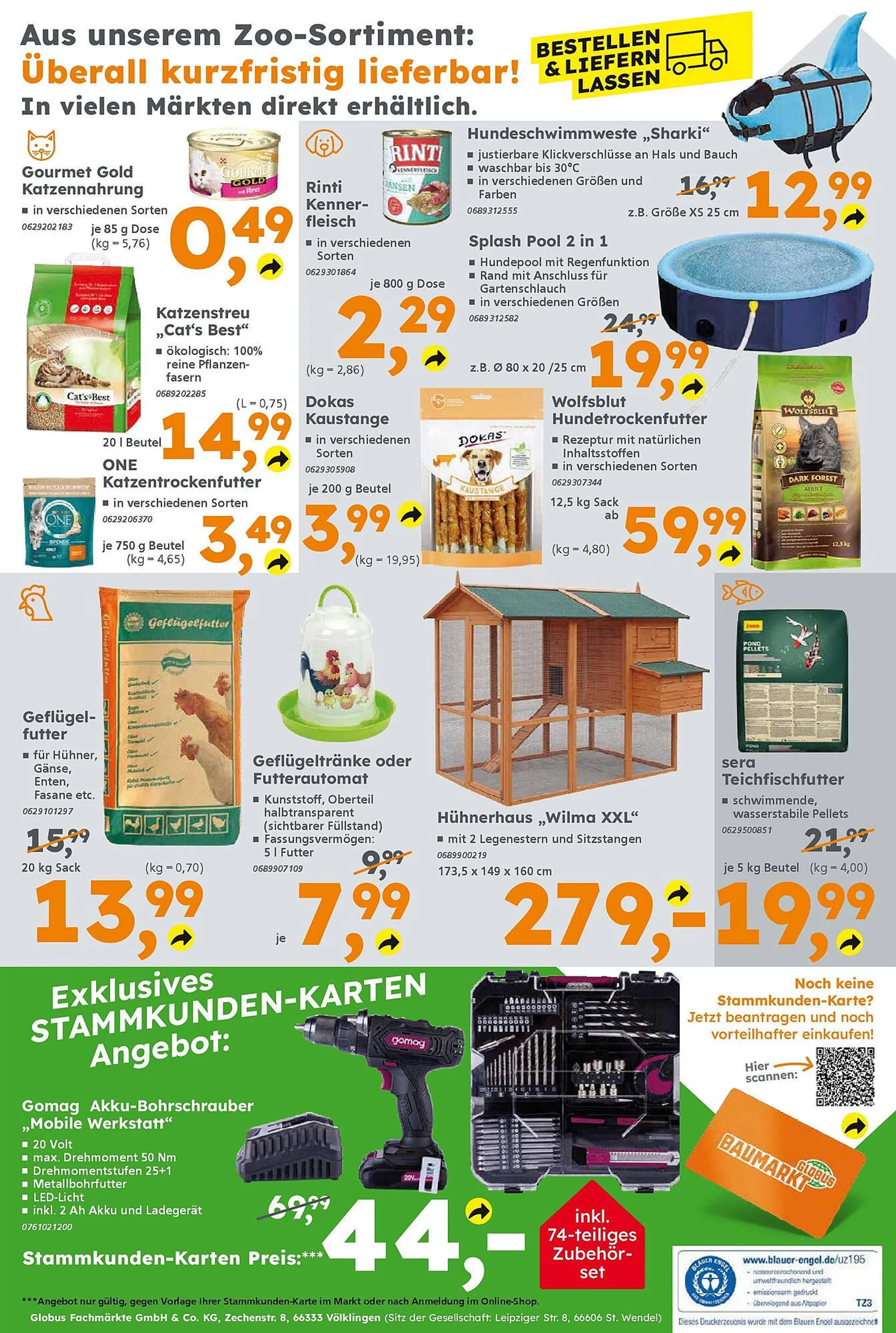Globus Baumarkt Prospekt von 18. Mai bis 24. Mai 2025 - Prospekt seite 20