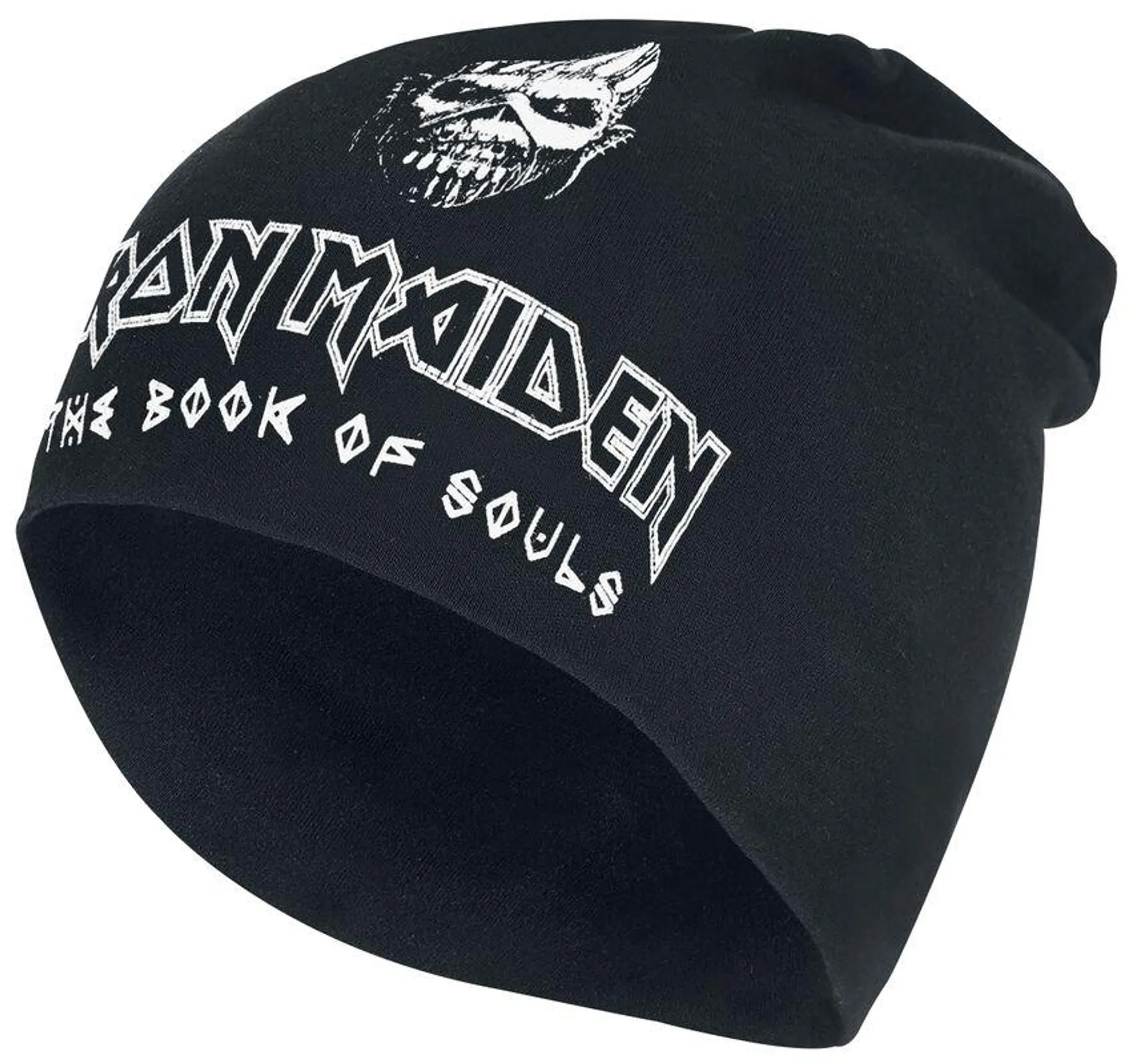 "The book of souls - Jersey Beanie" Mütze schwarz von Iron Maiden