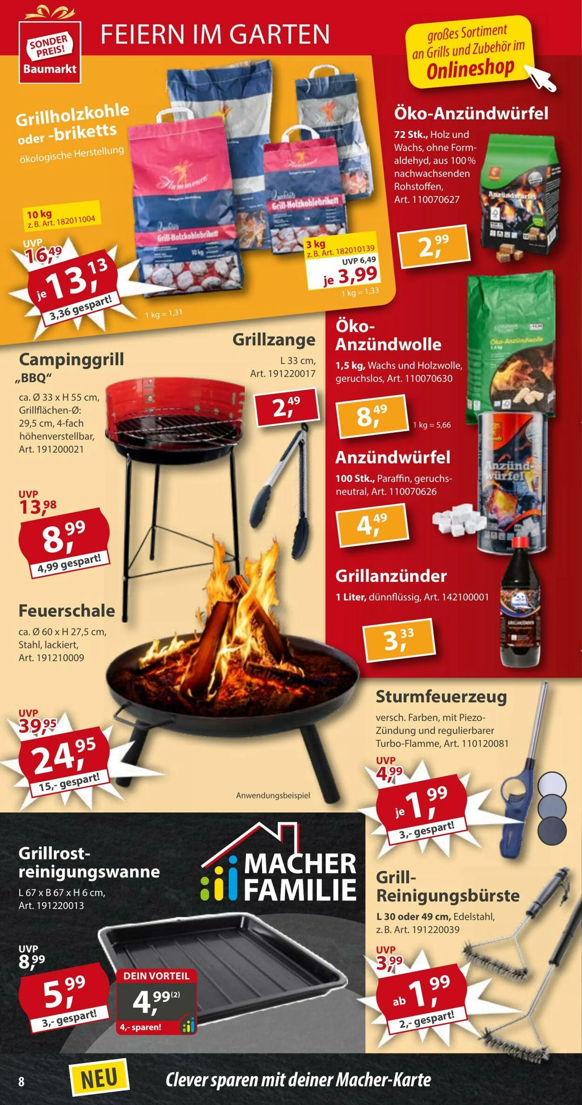 Sonderpreis Baumarkt Aktueller Prospekt von 17. Mai bis 31. Mai 2025 - Prospekt seite 8