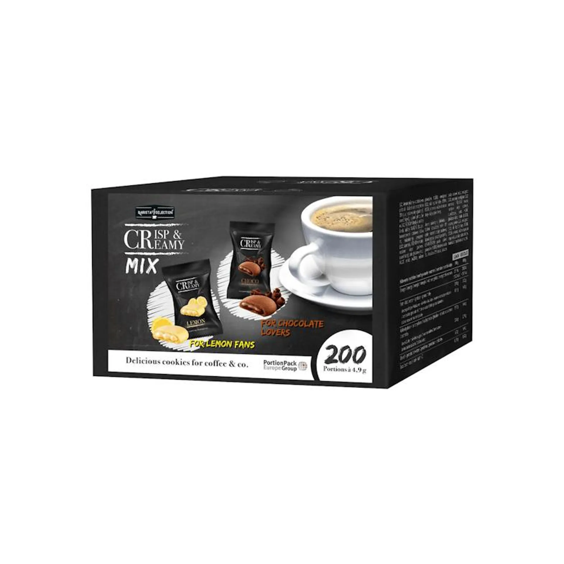 Hellma Kekse Crisp & Creamy Mix 200 Portionen (988 g)