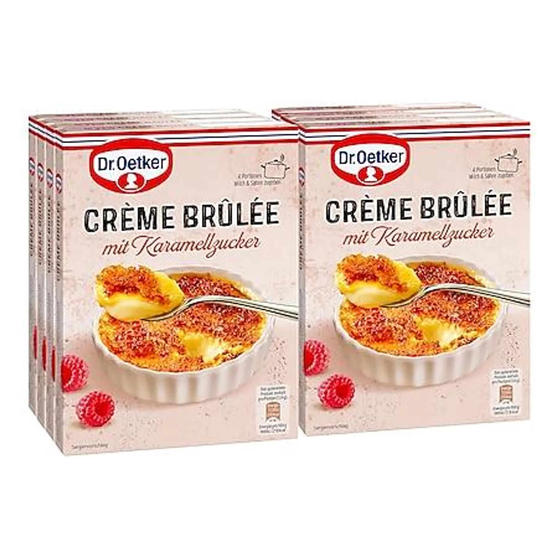 Dr. Oetker Creme Brulee 96 g, 8er Pack