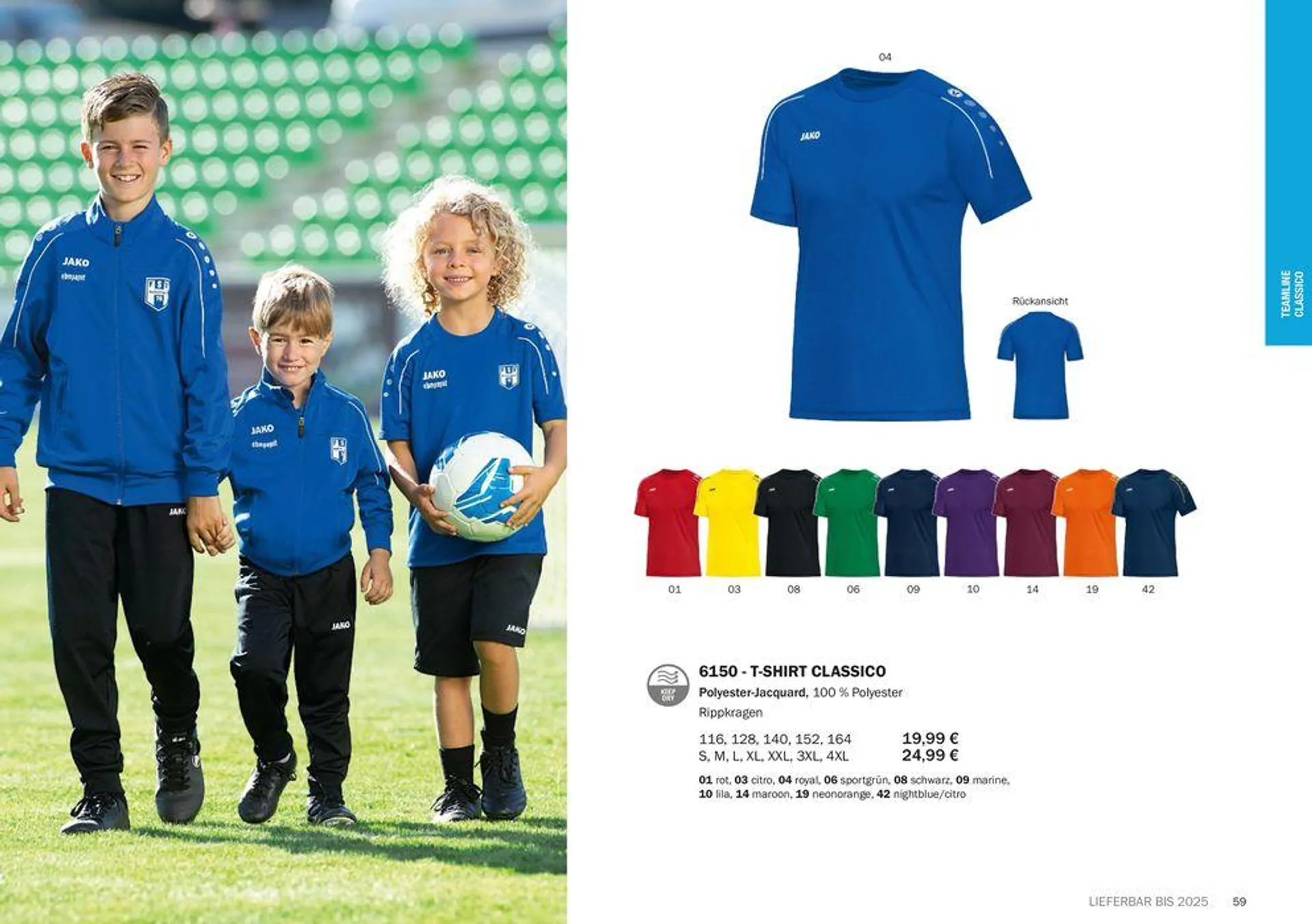 Jako Teamsport 2024 von 9. August bis 31. Dezember 2024 - Prospekt seite 61