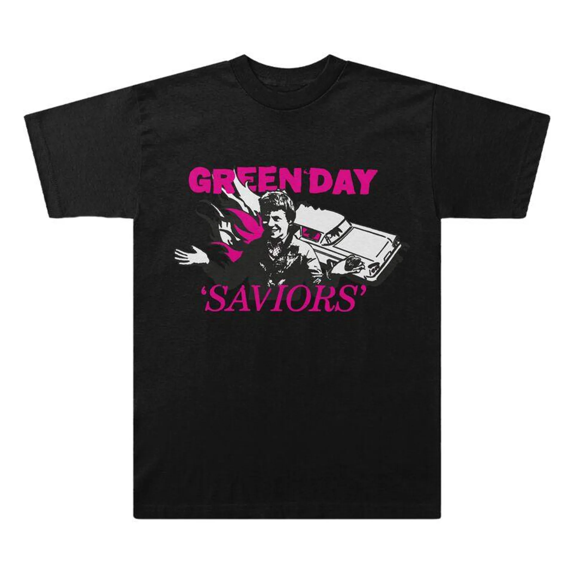 "Saviors Illustration" T-Shirt schwarz von Green Day