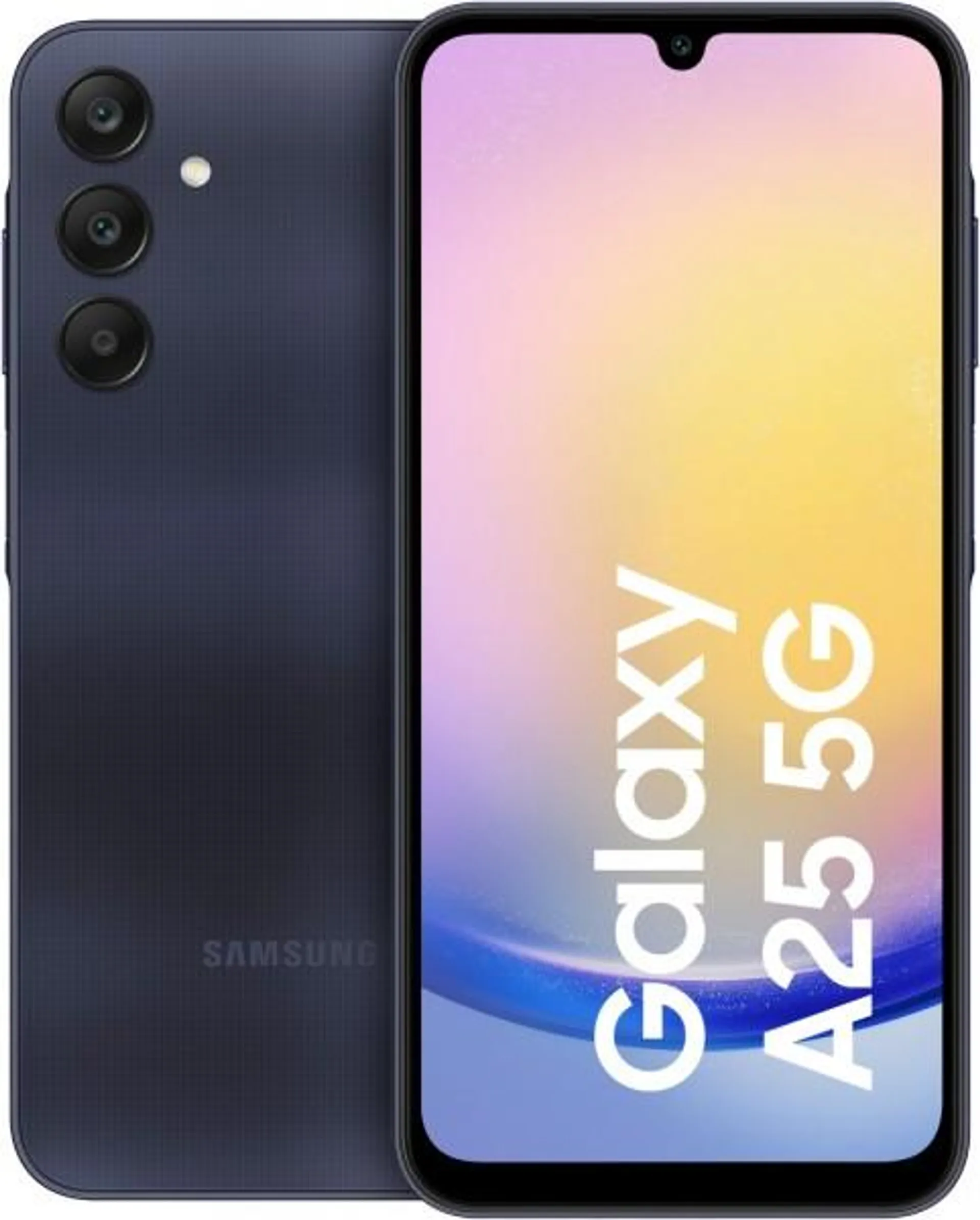 Samsung Galaxy A25 5G Smartphone blauschwarz