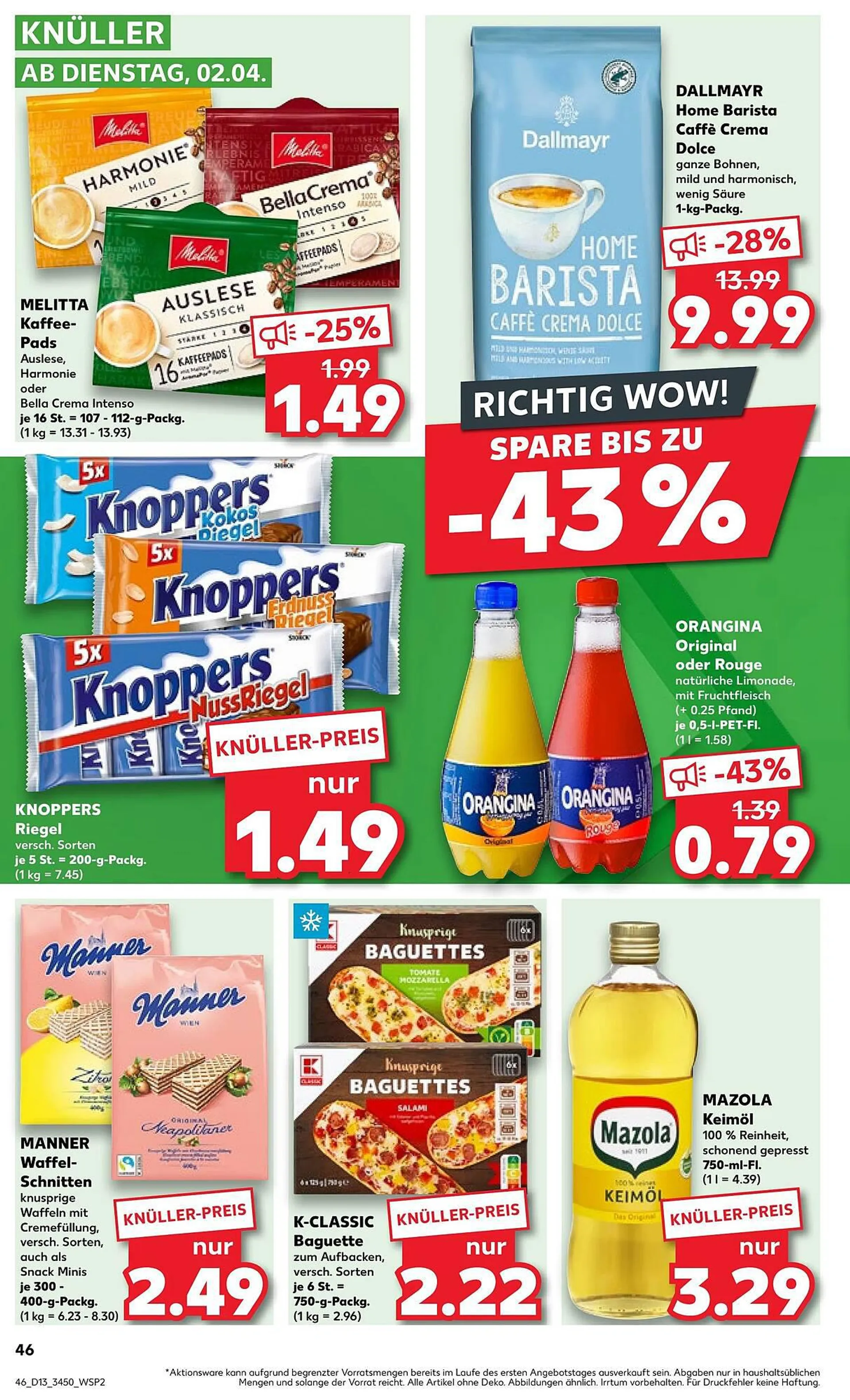 Kaufland Prospekt von 1. April bis 3. April 2024 - Prospekt seite 2