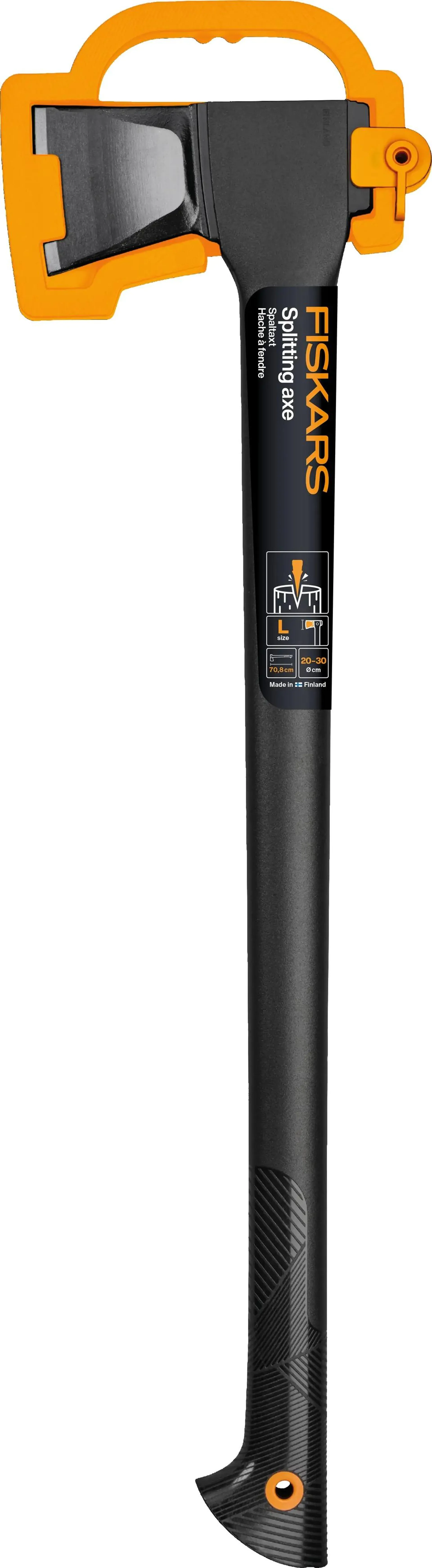 Fiskars Solid Universalaxt A6 Mit Klingen- und Transportschutz 3.5 x 21 x 75.5 cm FiberComp und Stahl 1,656 kg