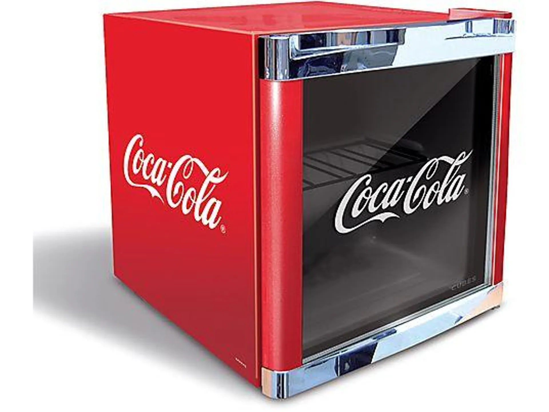 CUBES CC 165 E COCA COLA Getränkekühlschrank (48 l, E, 510 mm hoch}, Rot)