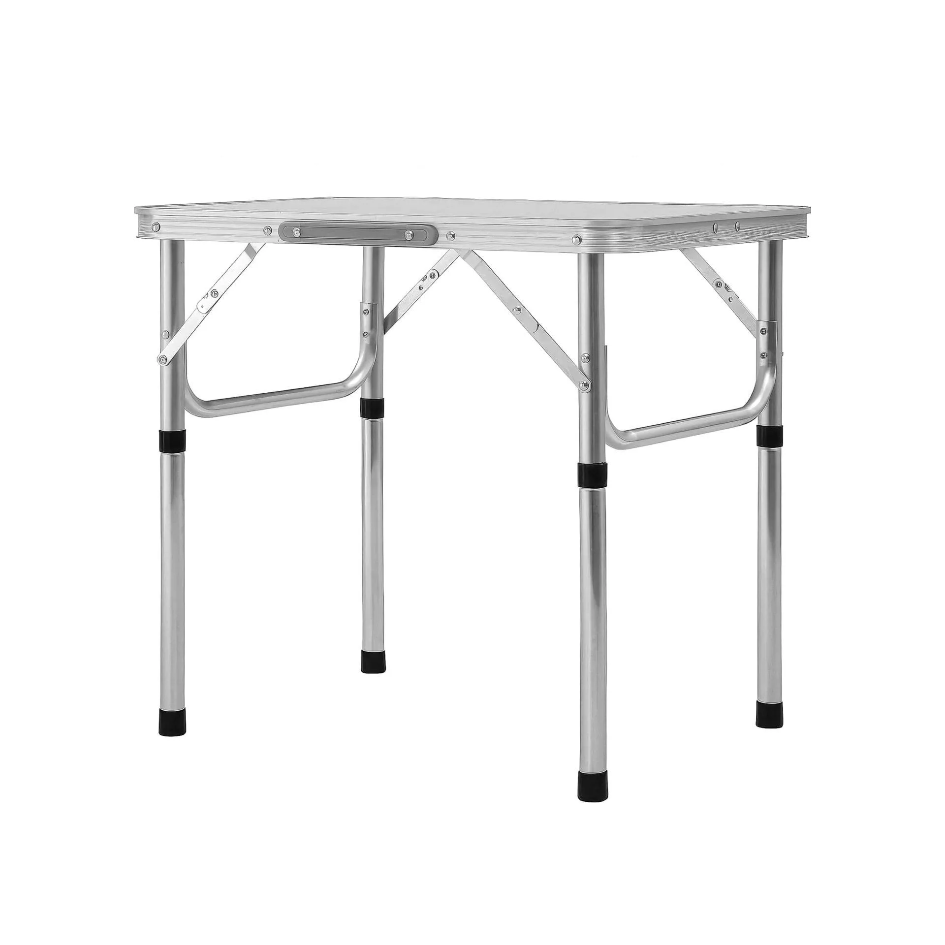 Campingtisch Aluminium klapp- und höhenverstellbar 75 x 55 x 60 cm