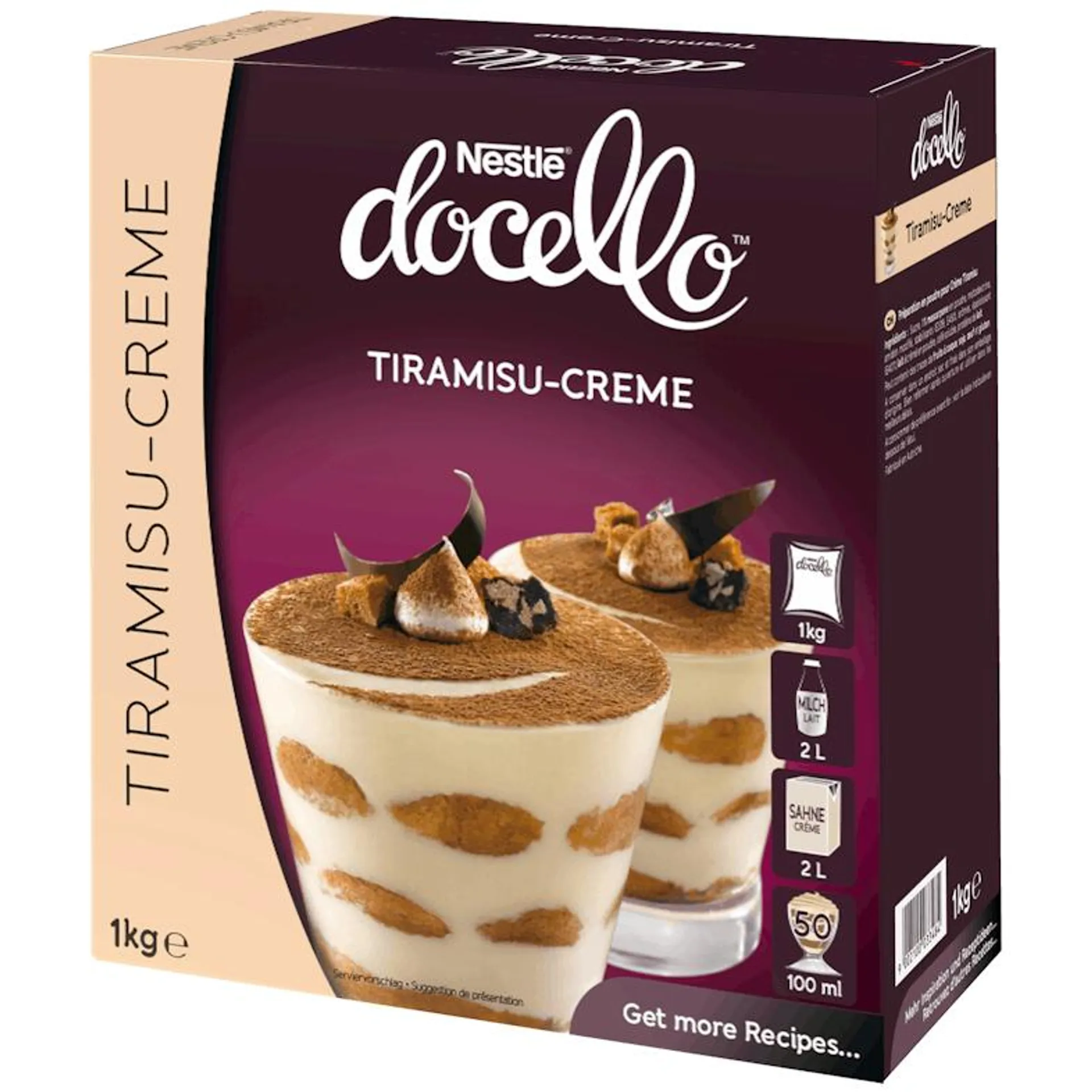 Nestle Docello Tiramisu Crème (1 kg)