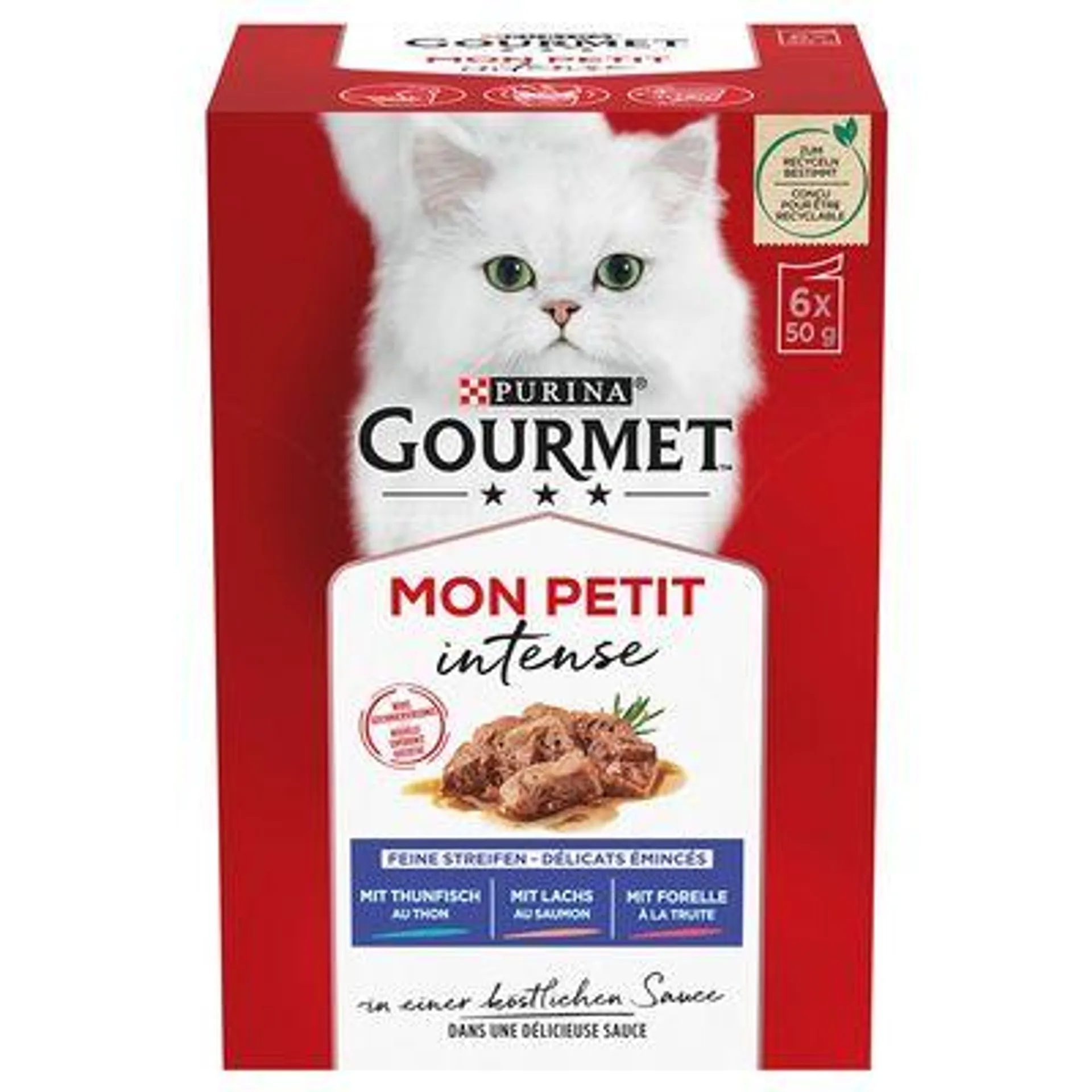 20 + 4 gratis! 24 x 50 g Gourmet Mon Petit