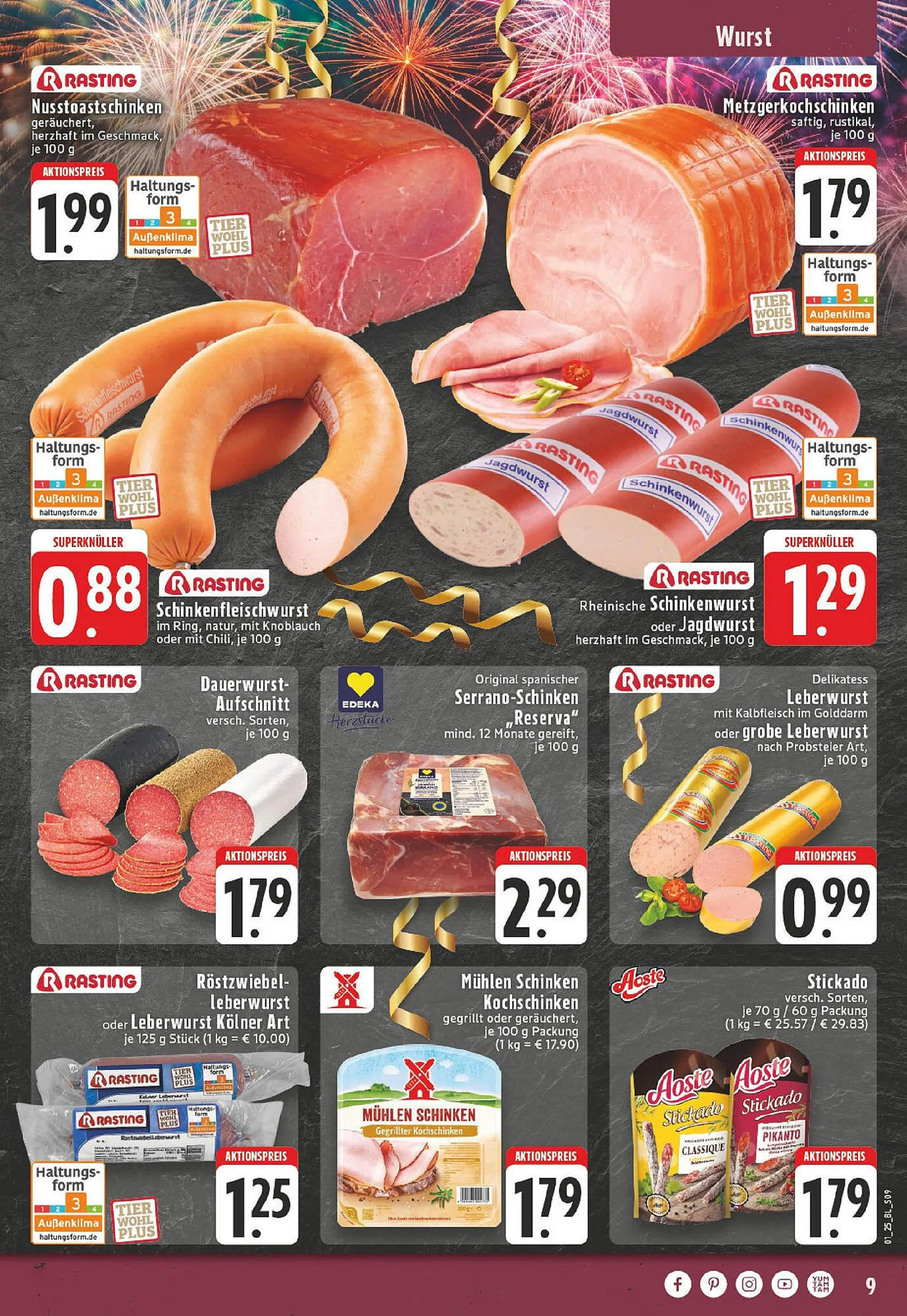 EDEKA Prospekt von 30. Dezember bis 4. Januar 2026 - Prospekt seite 9