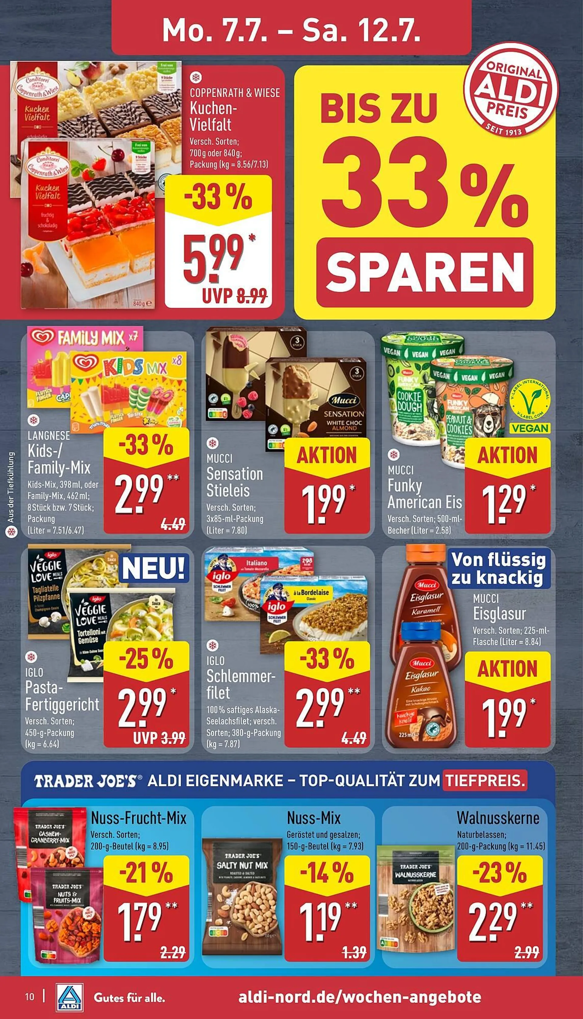 Aldi Nord Prospekt von 7. Juli bis 12. Juli 2025 - Prospekt seite 10